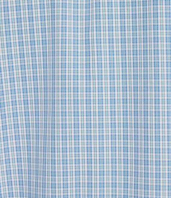 Daniel Cremieux Signature Label Poplin Plaid Short Sleeve Woven Shirt Product Image
