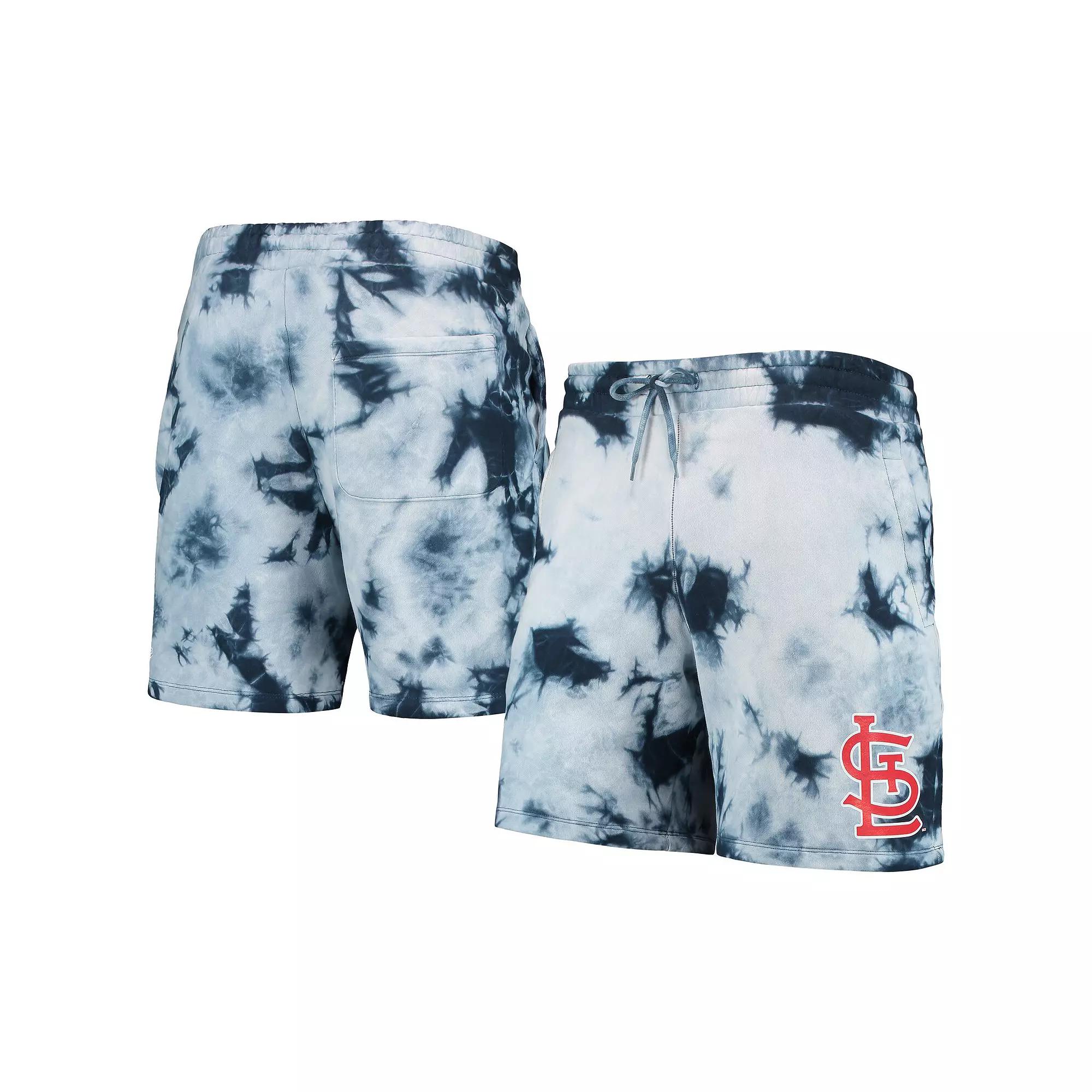 Men's New Era Navy St. Louis Cardinals Team Dye Shorts, Size: XL, Blue Product Image