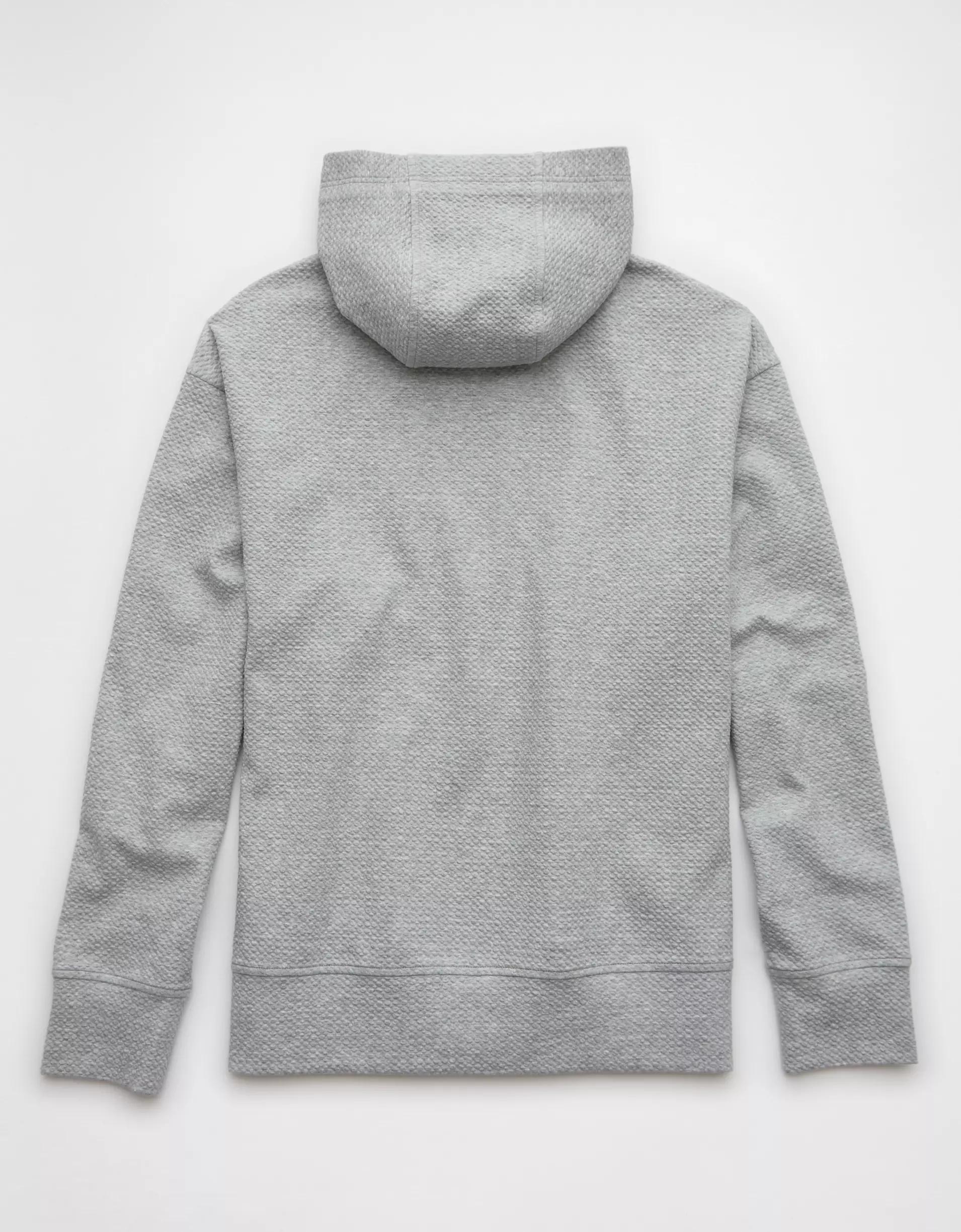 AE 24/7 Textured Fleece Hoodie Product Image