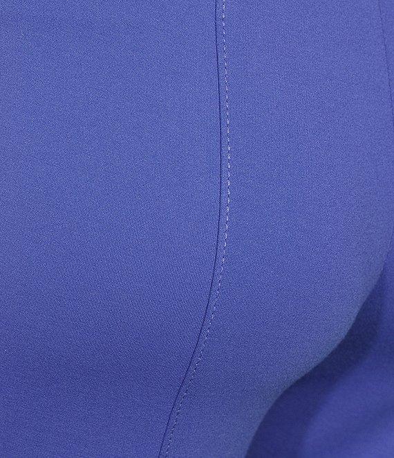 Slim Factor by Investments Coordinating Stretch Ponte Knit Ankle Skinny Pants Product Image