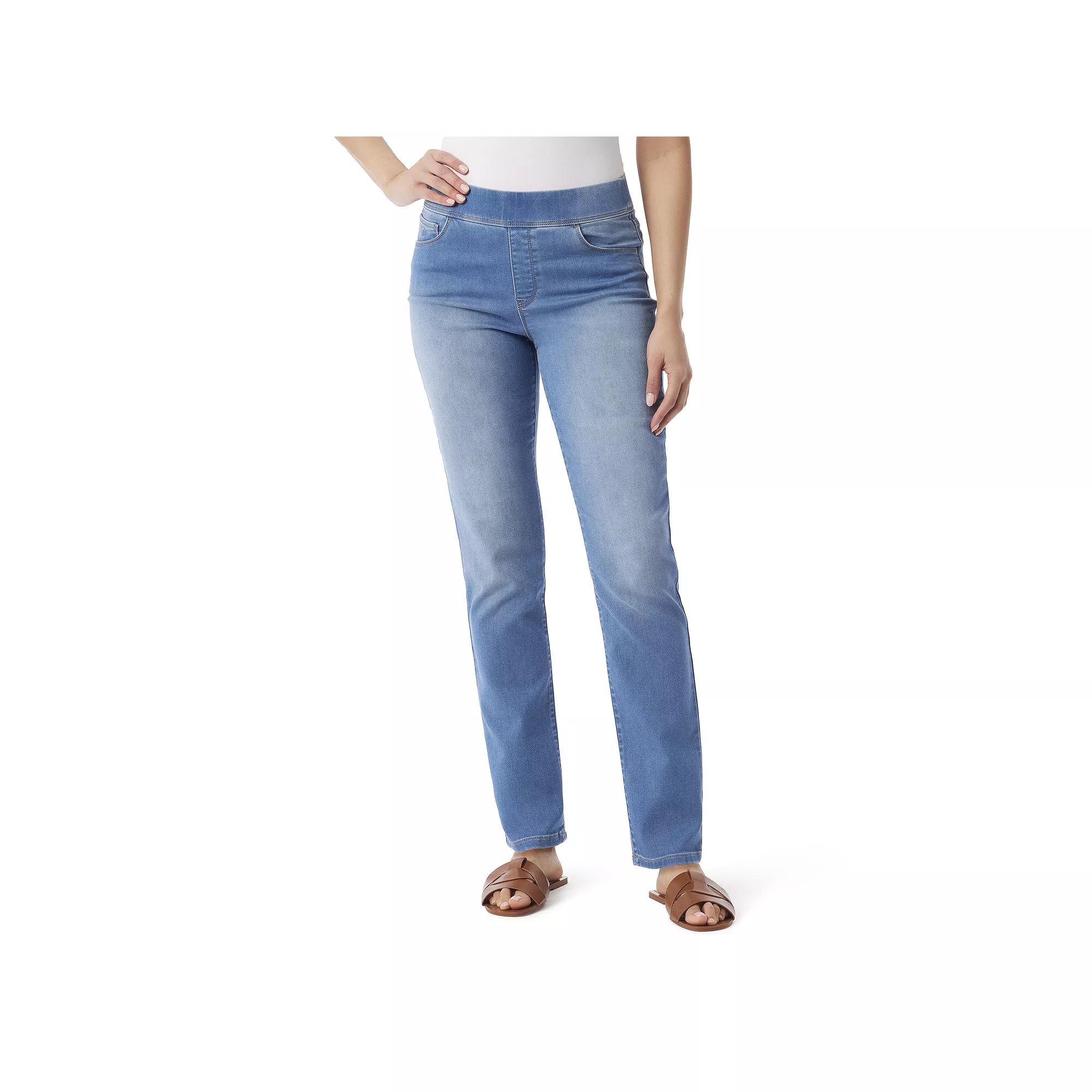 Women's Gloria Vanderbilt Knitology Amanda Pull-on Jeans,  Product Image