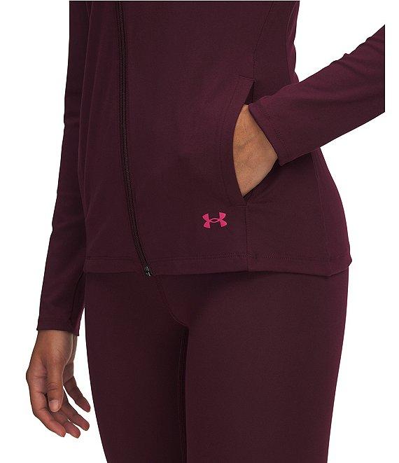 Under Armour Motion Front Zip Mock Neck Long Sleeve Jacket Product Image