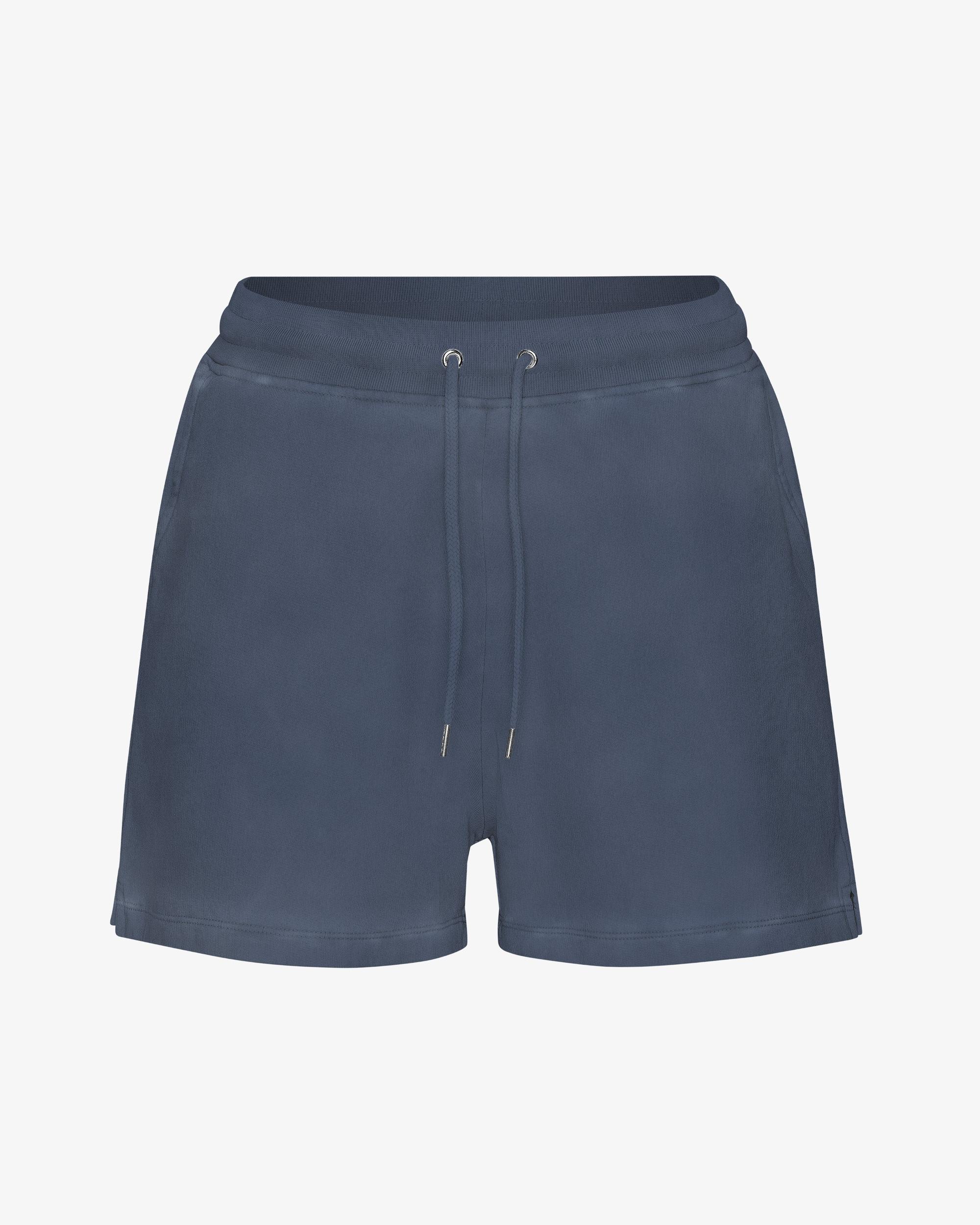Women Organic Sweatshorts - Neptune Blue Product Image