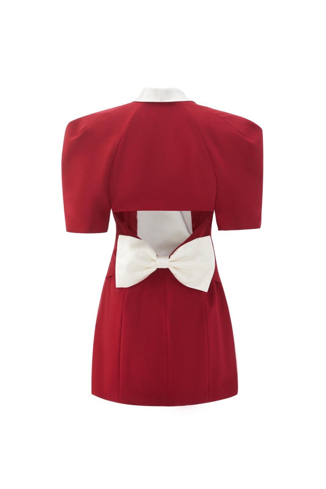 Alia Dress (Red) (Final Sale) Product Image