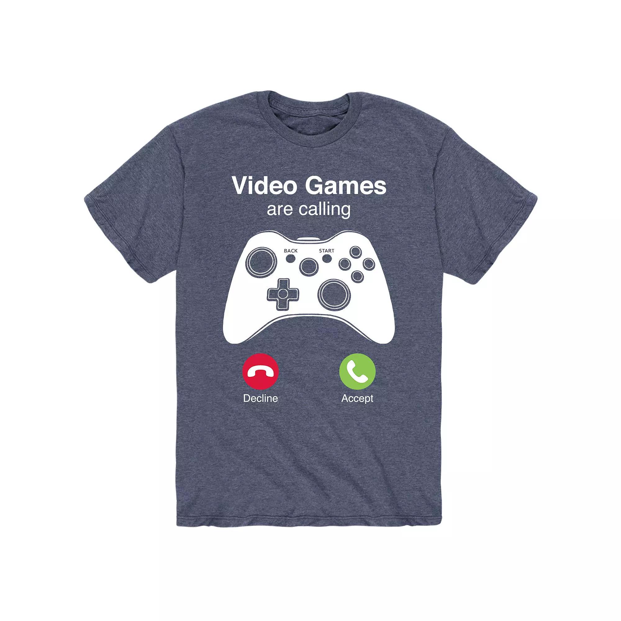 Men's Games Calling Controller Tee,  Product Image