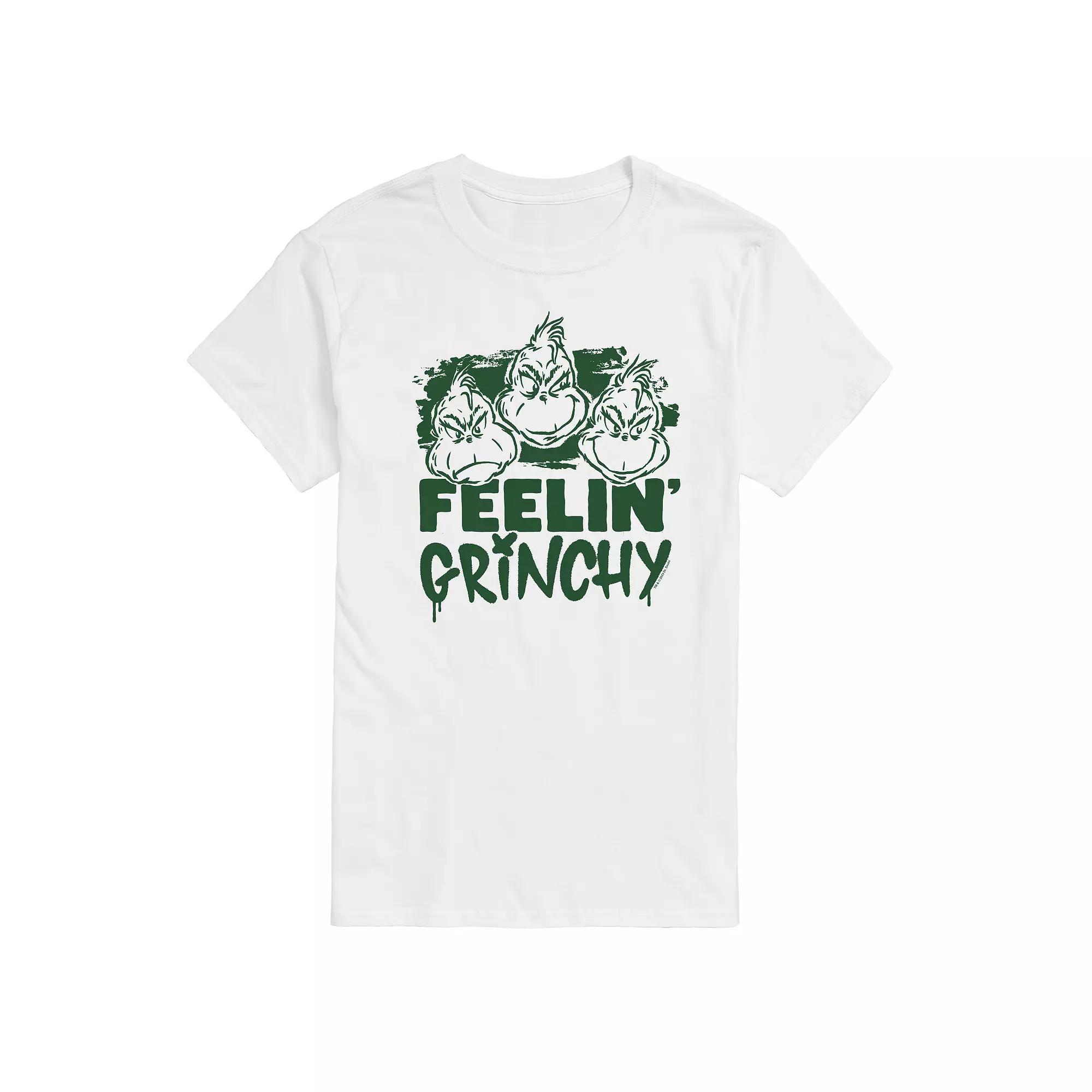 Big & Tall Dr. Seuss Feelin' Grinchy Graphic Tee, Men's,  Product Image