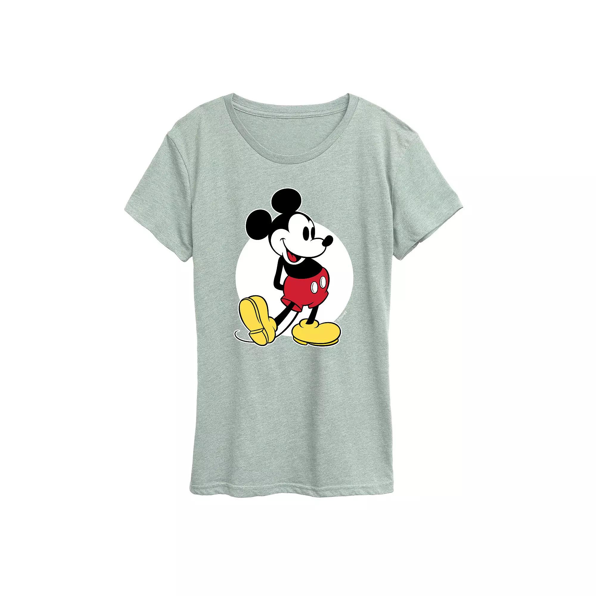 Disney's Mickey Mouse Women's Classic Graphic Tee,  Product Image