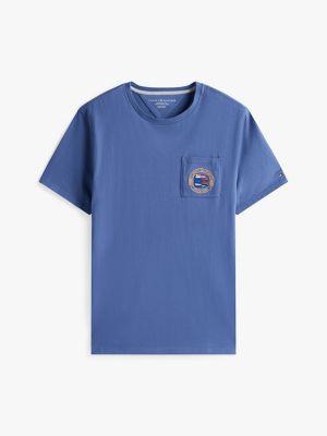 Nautical Flag Logo Pocket T-Shirt Product Image