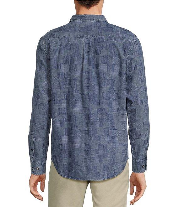 Tommy Bahama Patchwork Paradise Long Sleeve Dobby Shirt Product Image