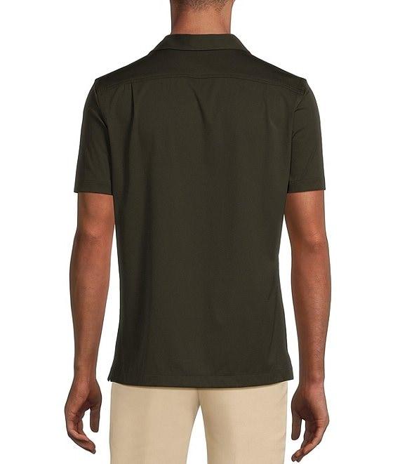 Murano Slim Fit Performance Stretch Short Sleeve Woven Camp Shirt Product Image