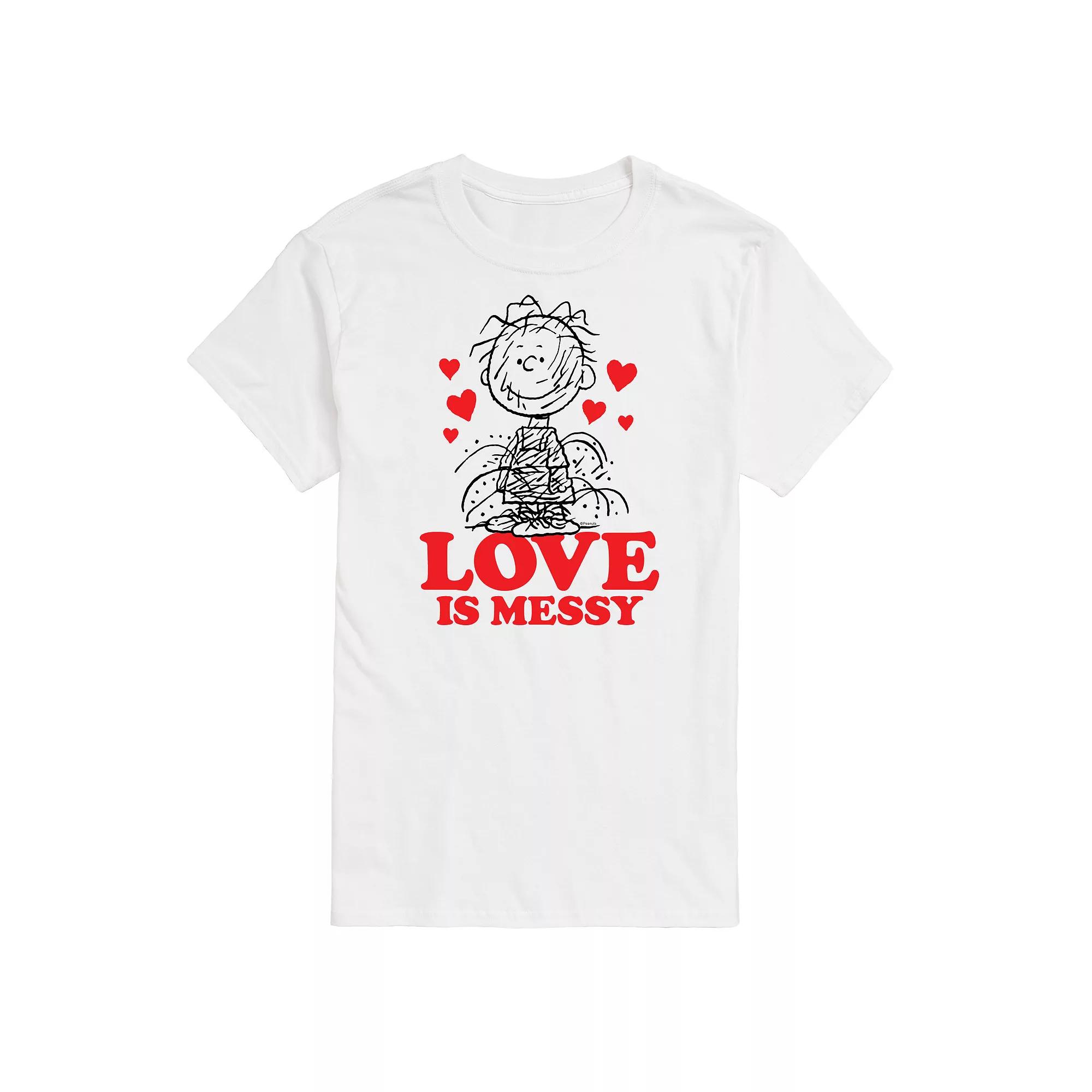 Big & Tall Peanuts Pigpen Love Messy Tee, Men's,  Product Image