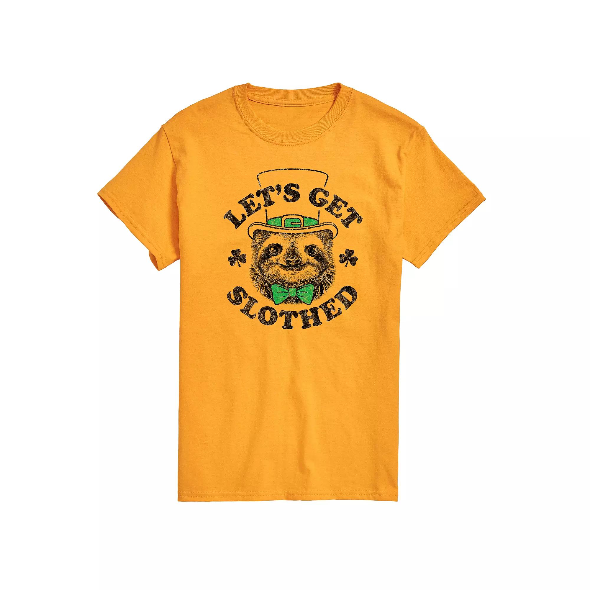 Men's Lets Get Slothed Tee,  Product Image