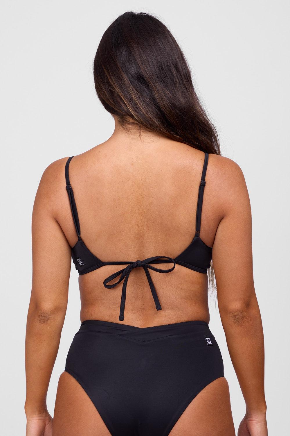 Vera Bikini Top - Black Female Product Image