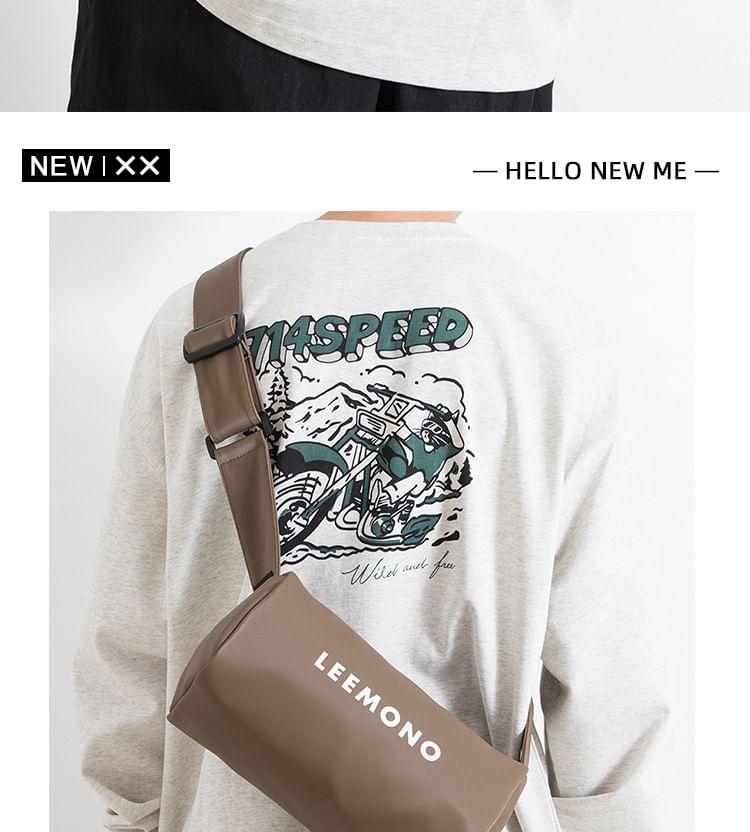 Lettering Cylinder Crossbody Bag Product Image