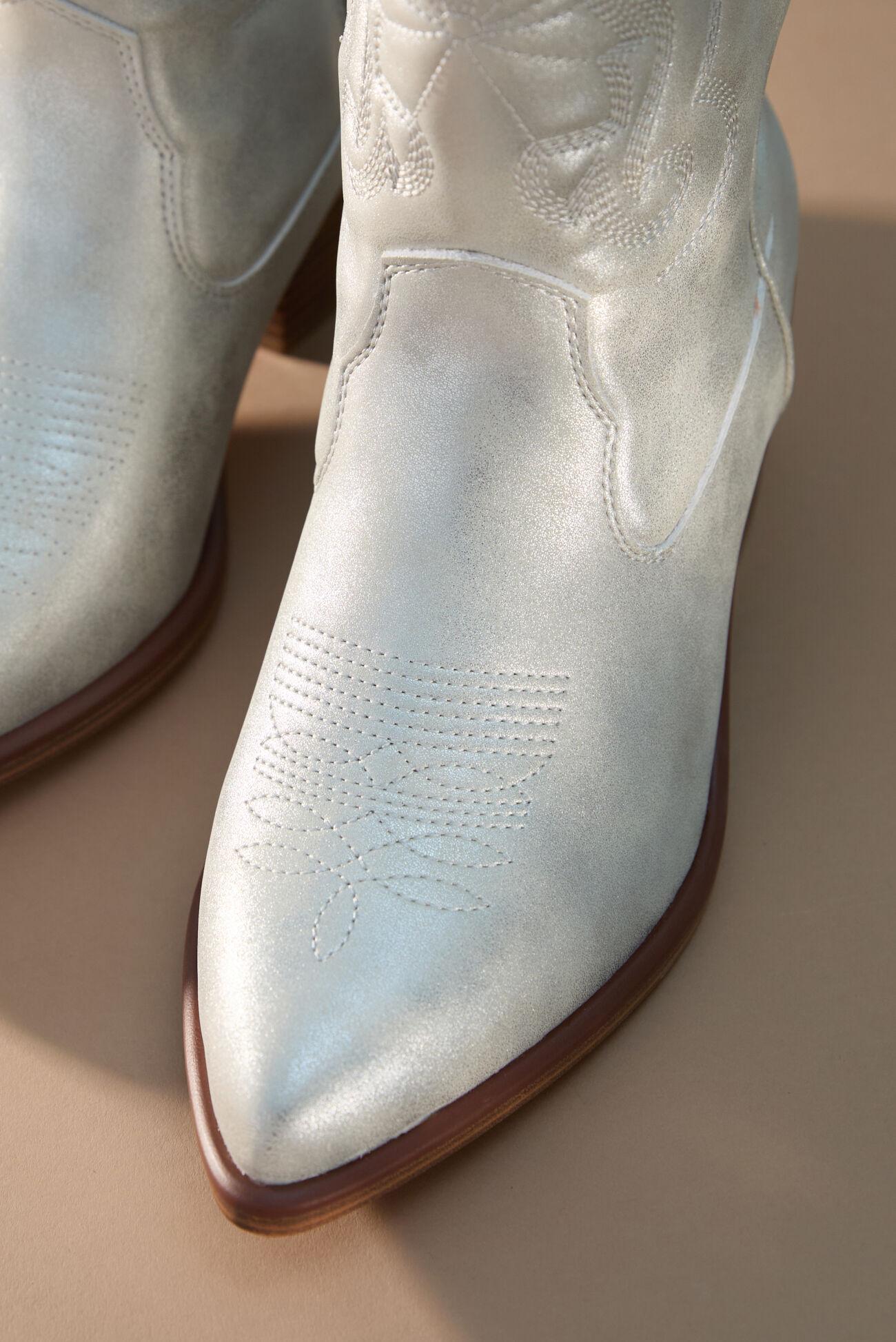 Kelsha Metallic Western Boots Product Image