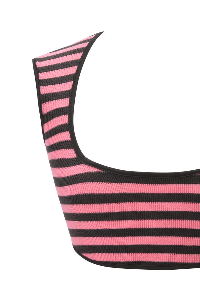 RICA TOP - PINK/GREY Product Image