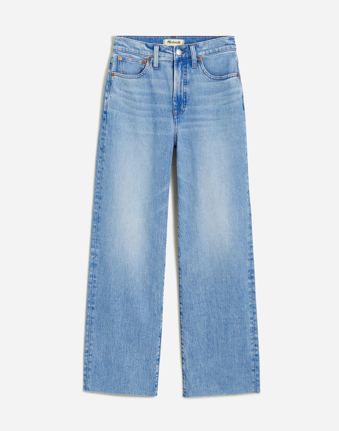 The Plus Perfect Vintage Wide-Leg Crop Jean Product Image