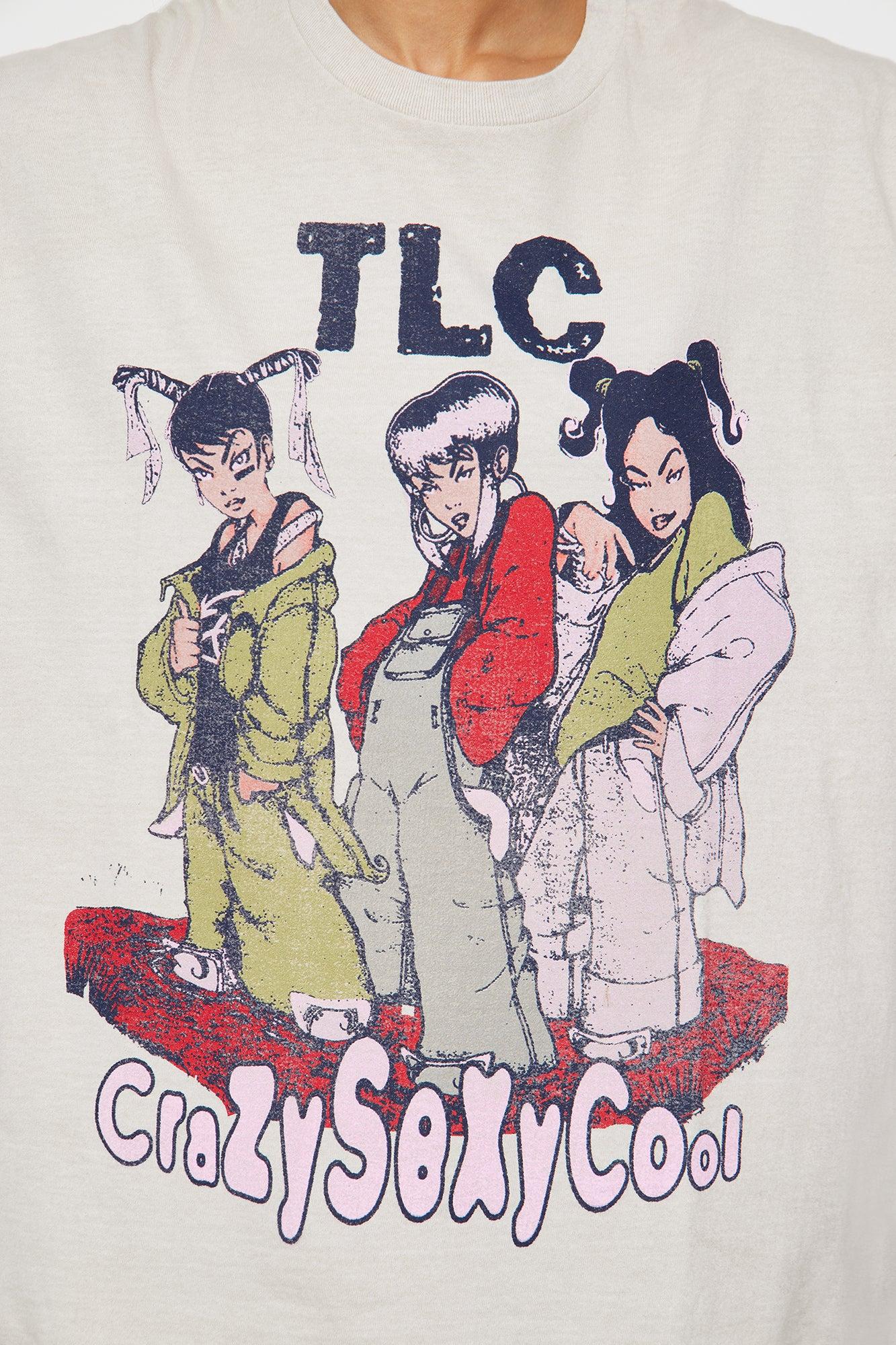 TLC Crazy Washed Tee - Sand Female Product Image