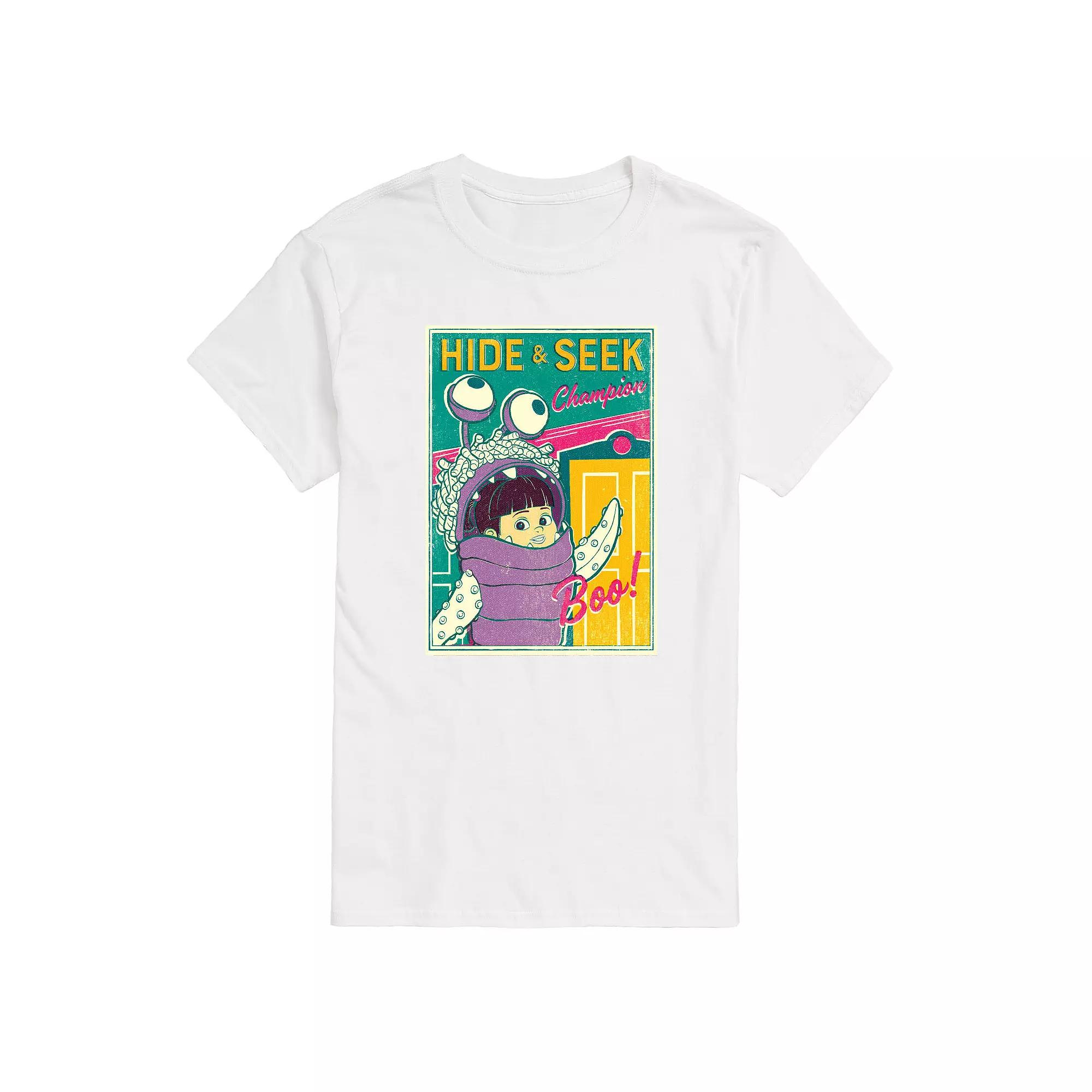 Disney's Monsters Inc. Big & Tall Boo Hide Seek Graphic Tee, Men's,  Product Image