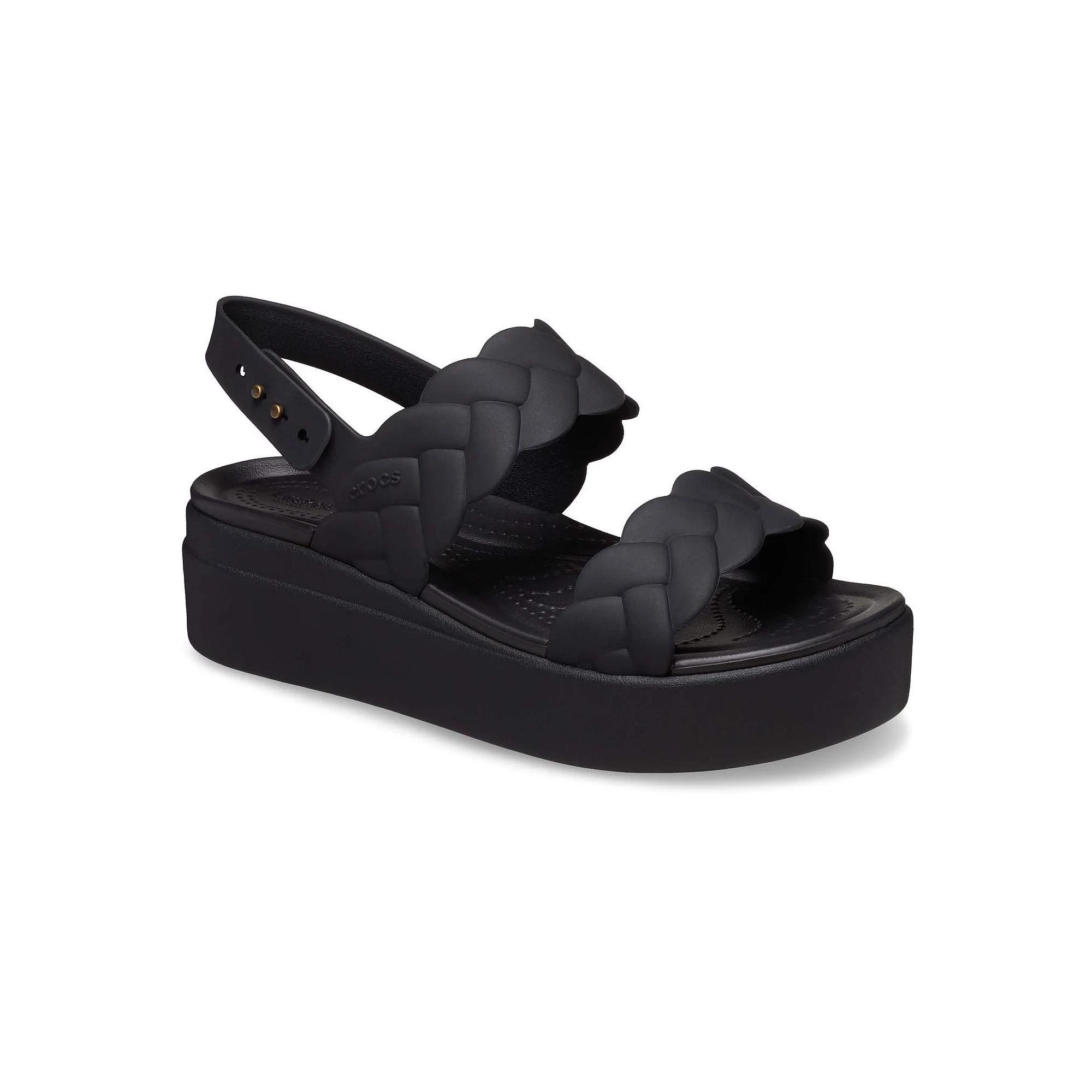 Crocs Brooklyn Woven Upper Women's Sandals,  Product Image