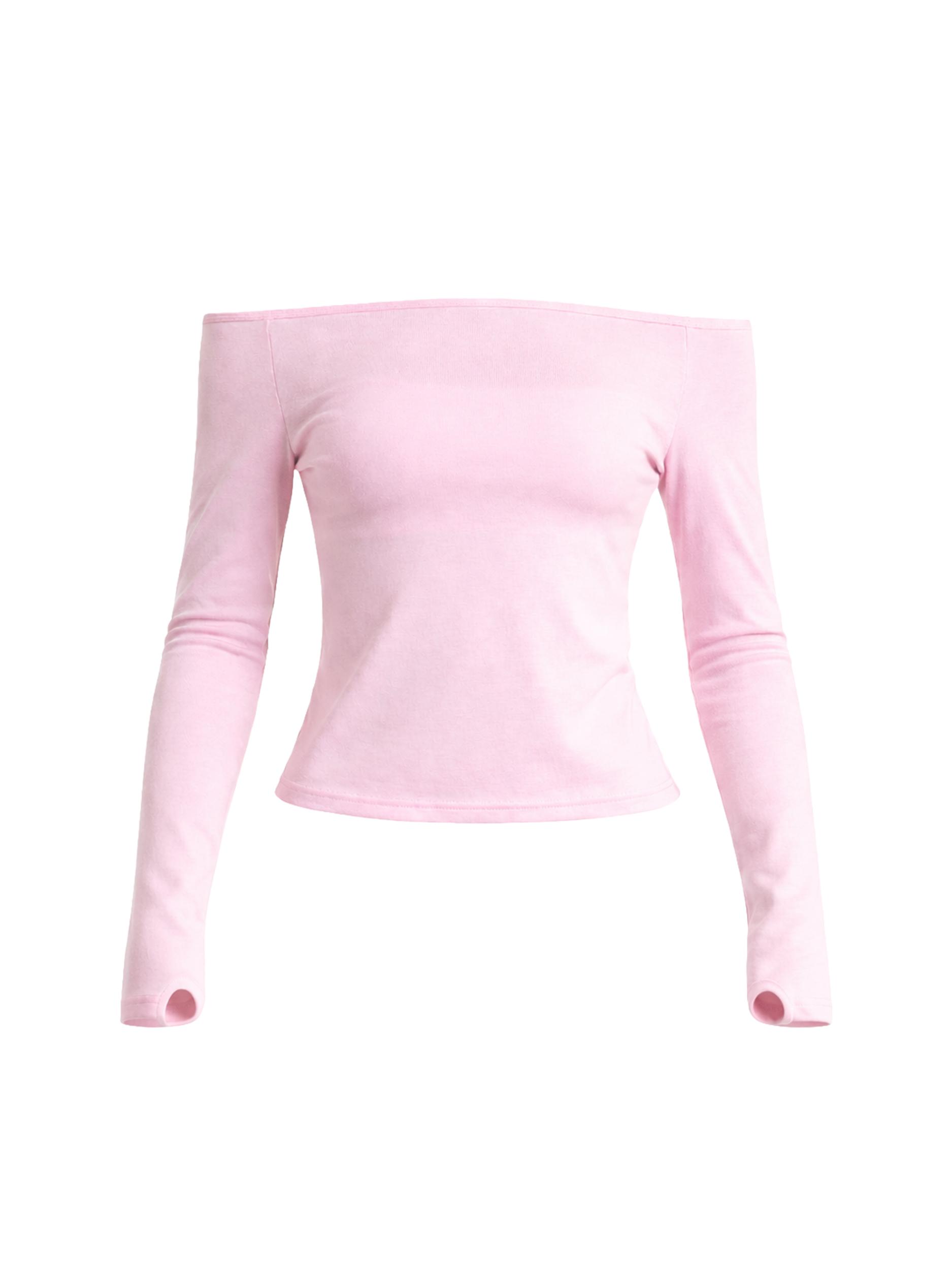 Cover-Up Off the Shoulder Long Sleeve Product Image