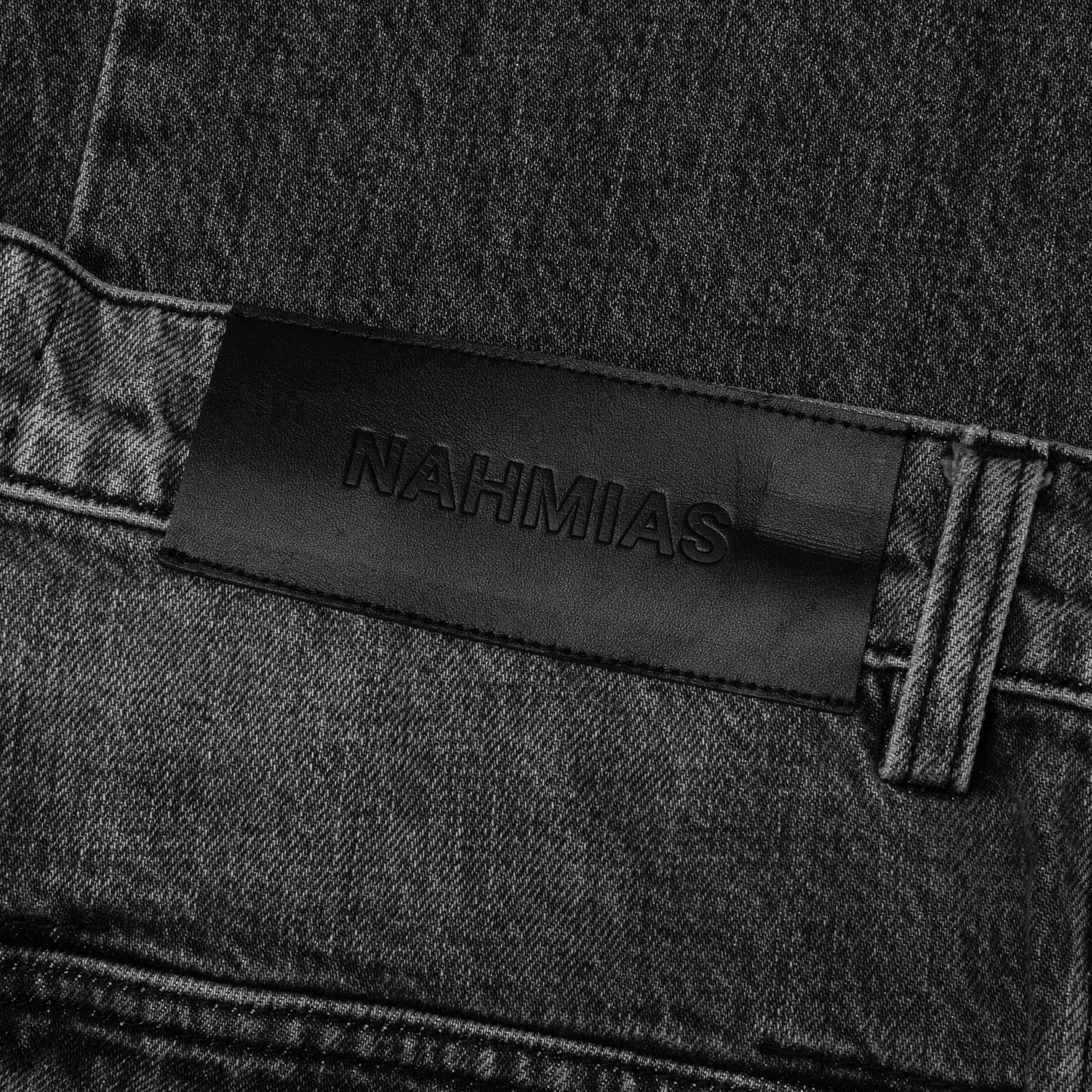 Denim Logo Cargo Pants - Brown Wash Male Product Image