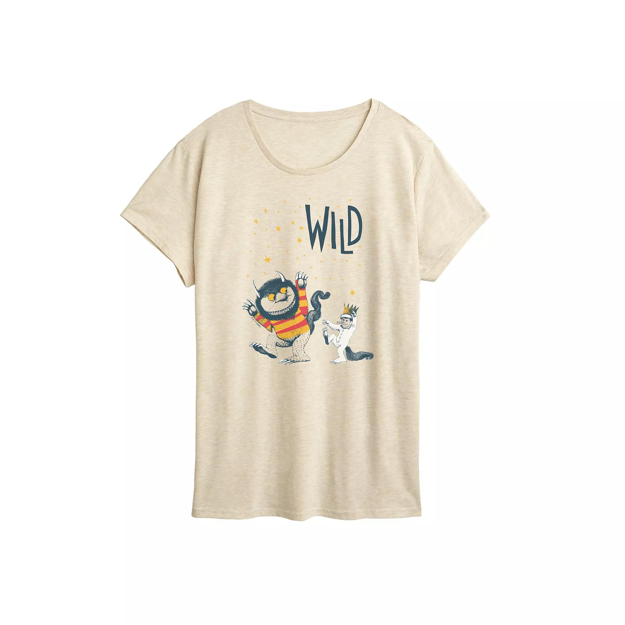 Women's Where The Wild Things Are Wild One Graphic Tee,  Product Image