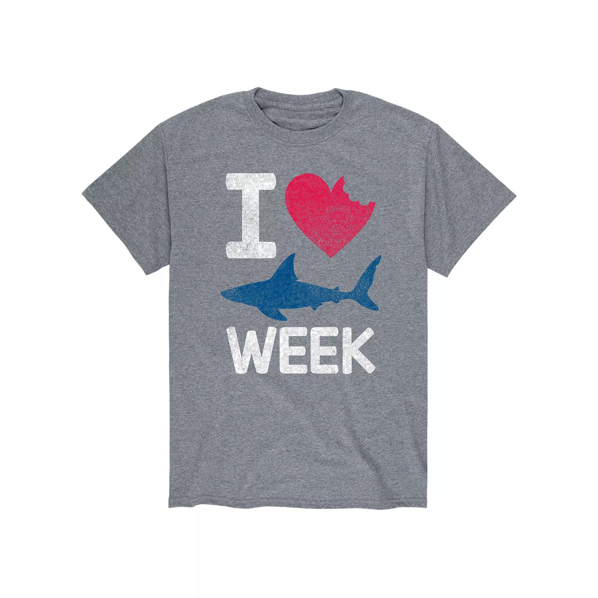 Men's I Heart Shark Week Tee,  Product Image