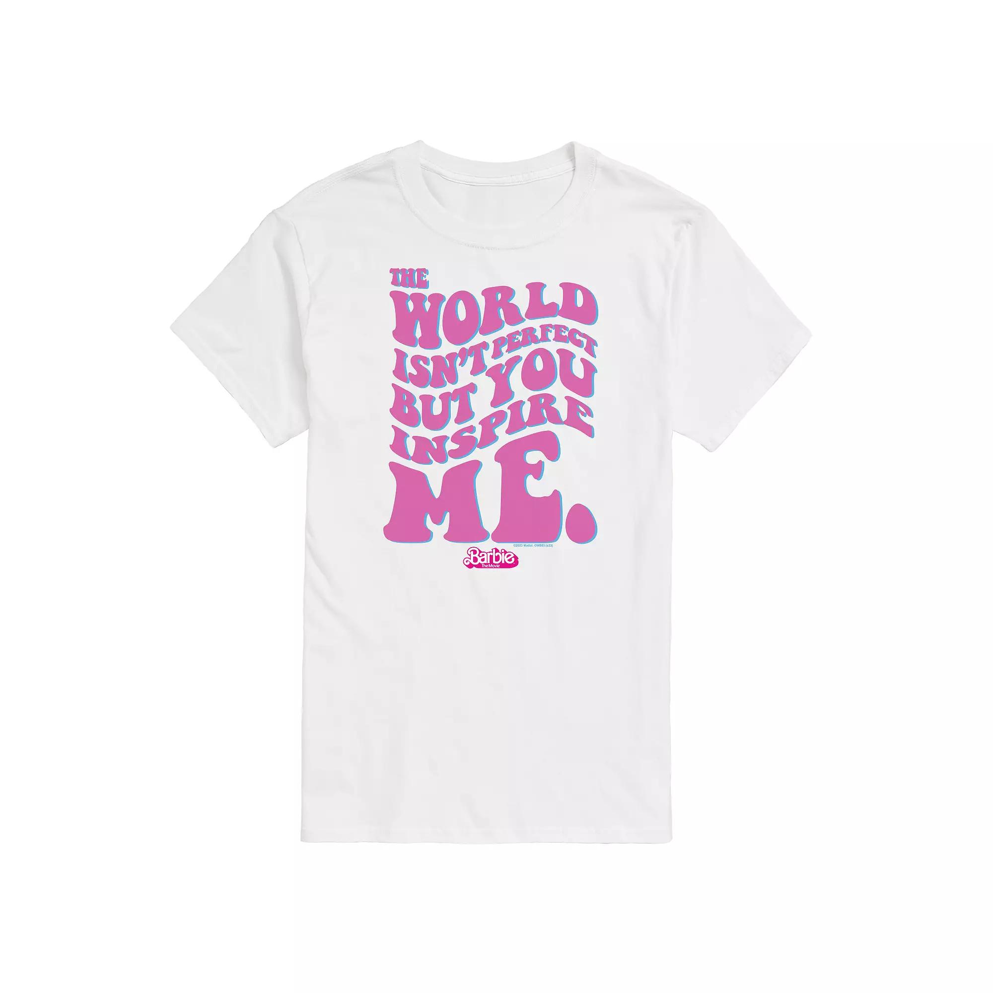 Men's Barbie Theatrical You Inspire Me Graphic Tee,  Product Image