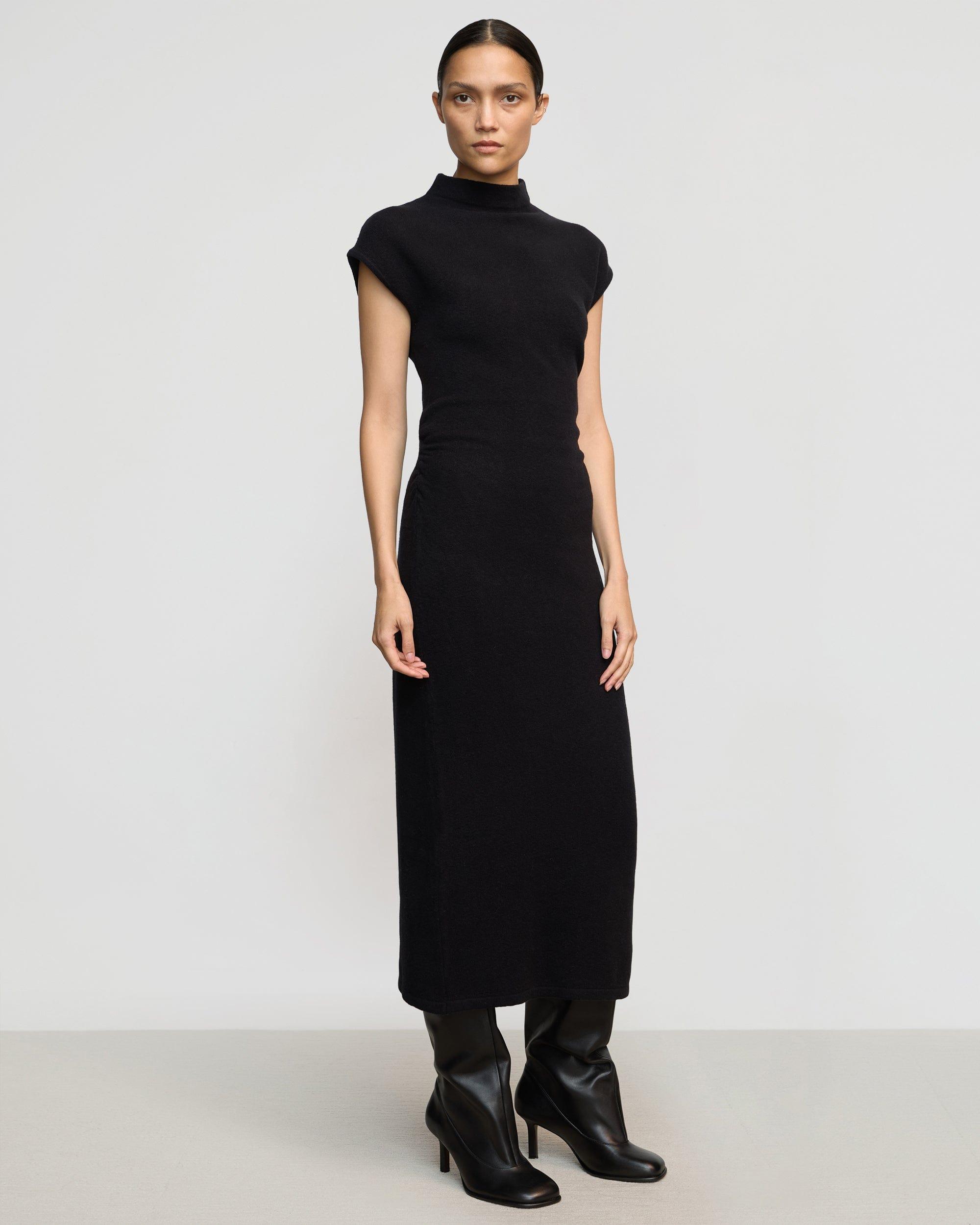 Caspia Mock-Neck Sweater Dress Product Image