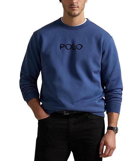 Polo Ralph Lauren Big & Tall Relaxed Fit Logo Double-Knit Sweatshirt Product Image