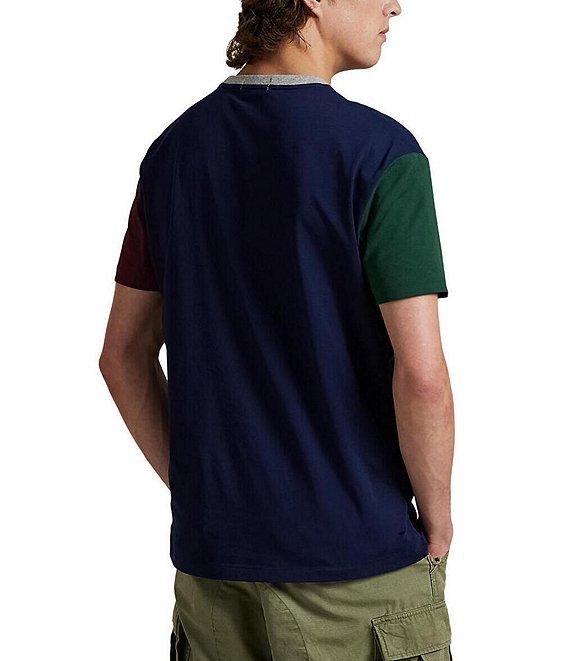 Polo Ralph Lauren Classic Fit Color Block Short Sleeve T-Shirt Product Image