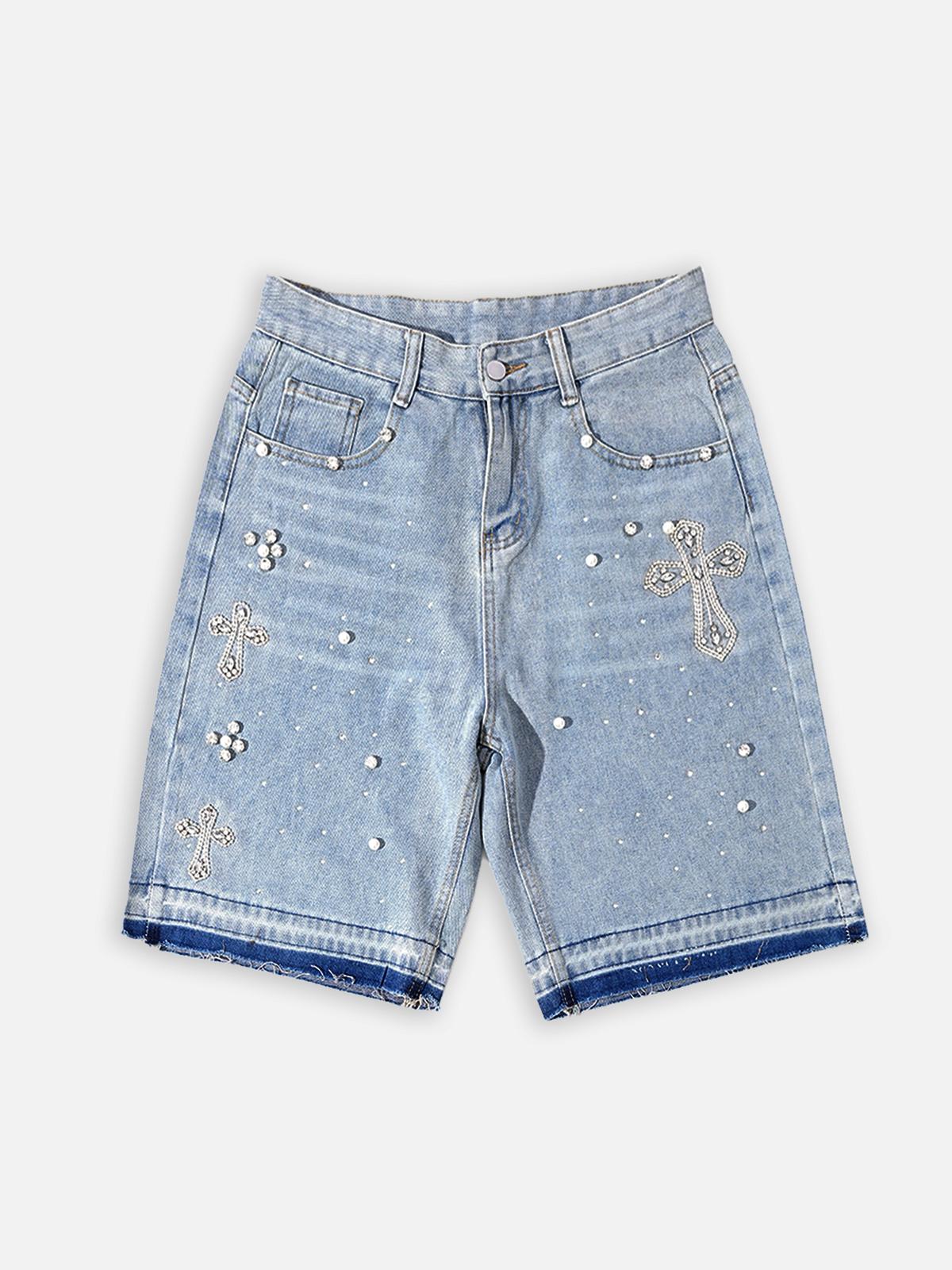 Hiphop Cross Hot Diamond
Jorts Denim Shorts Product Image