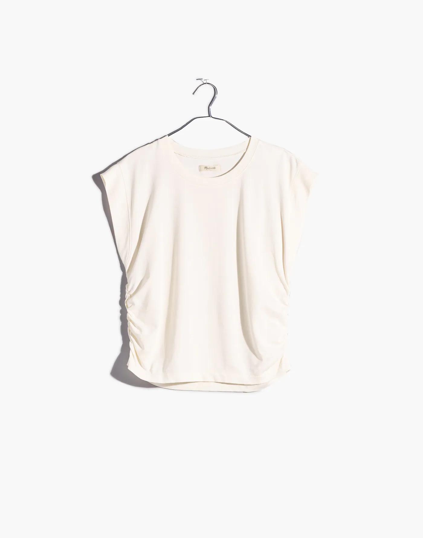 Plus Side-Cinch Muscle Tee Product Image
