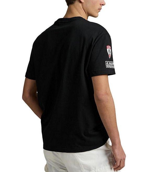 Polo Ralph Lauren Big & Tall Classic Fit Motorsport Graphic Jersey Short Sleeve T-Shirt Product Image