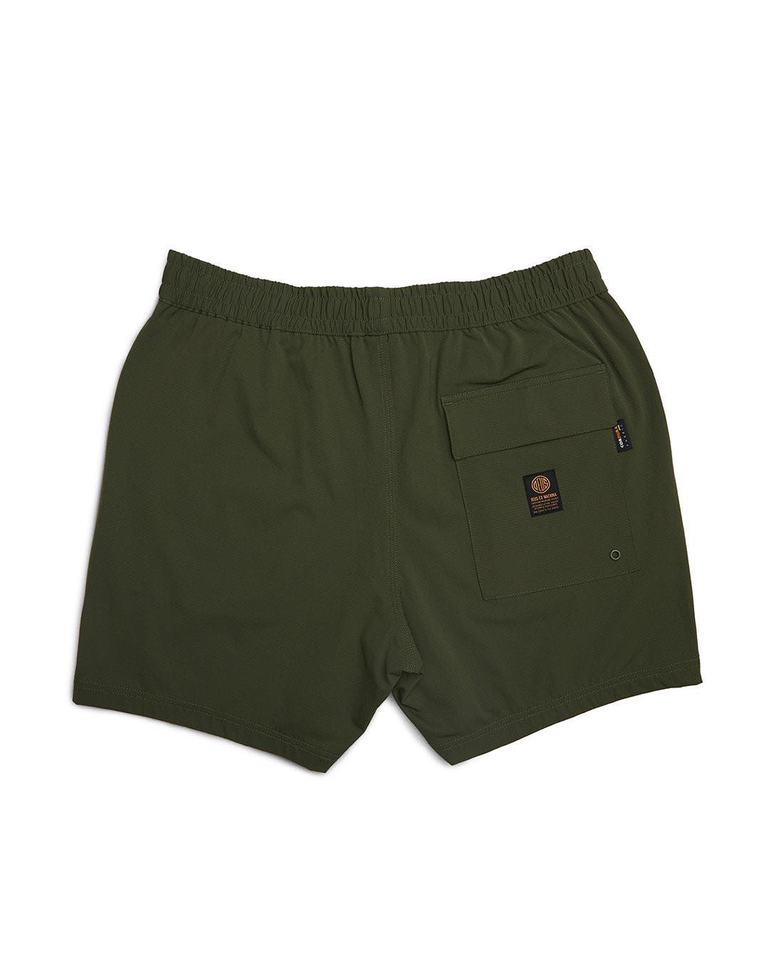 Service Cordura Swim Short - Olive Product Image