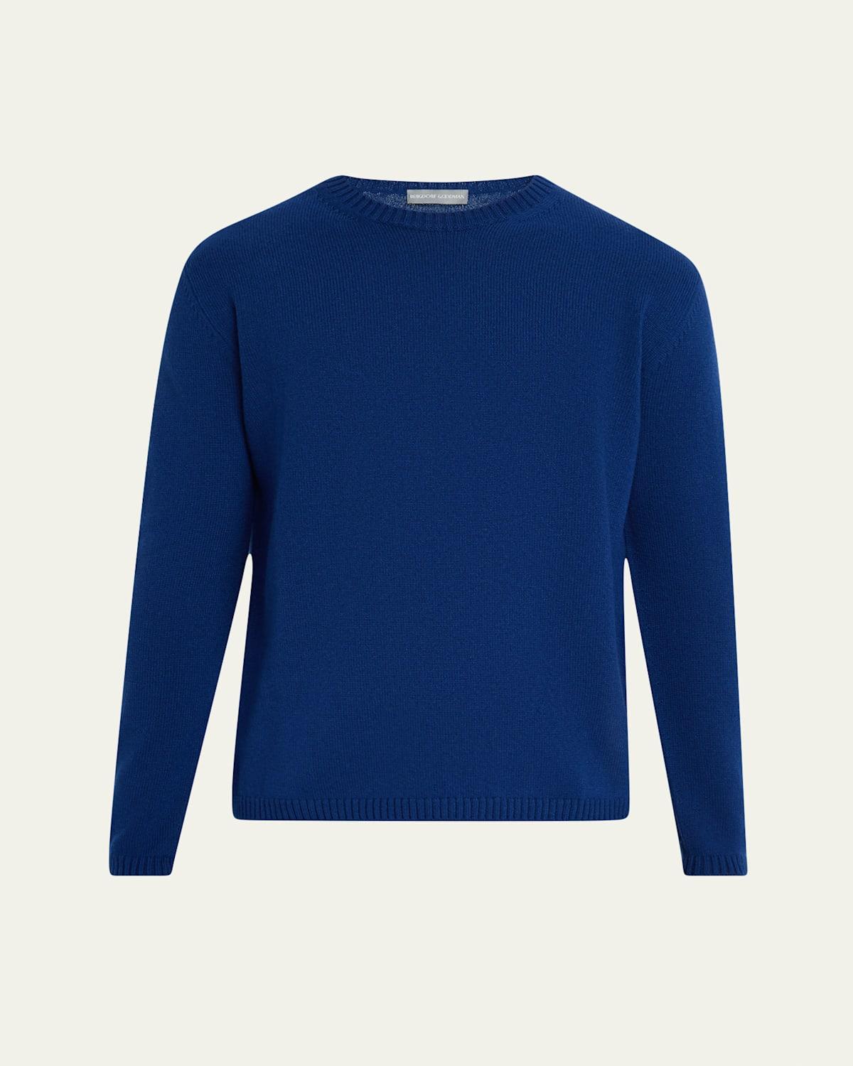 Mens Cashmere Crewneck Sweater Product Image