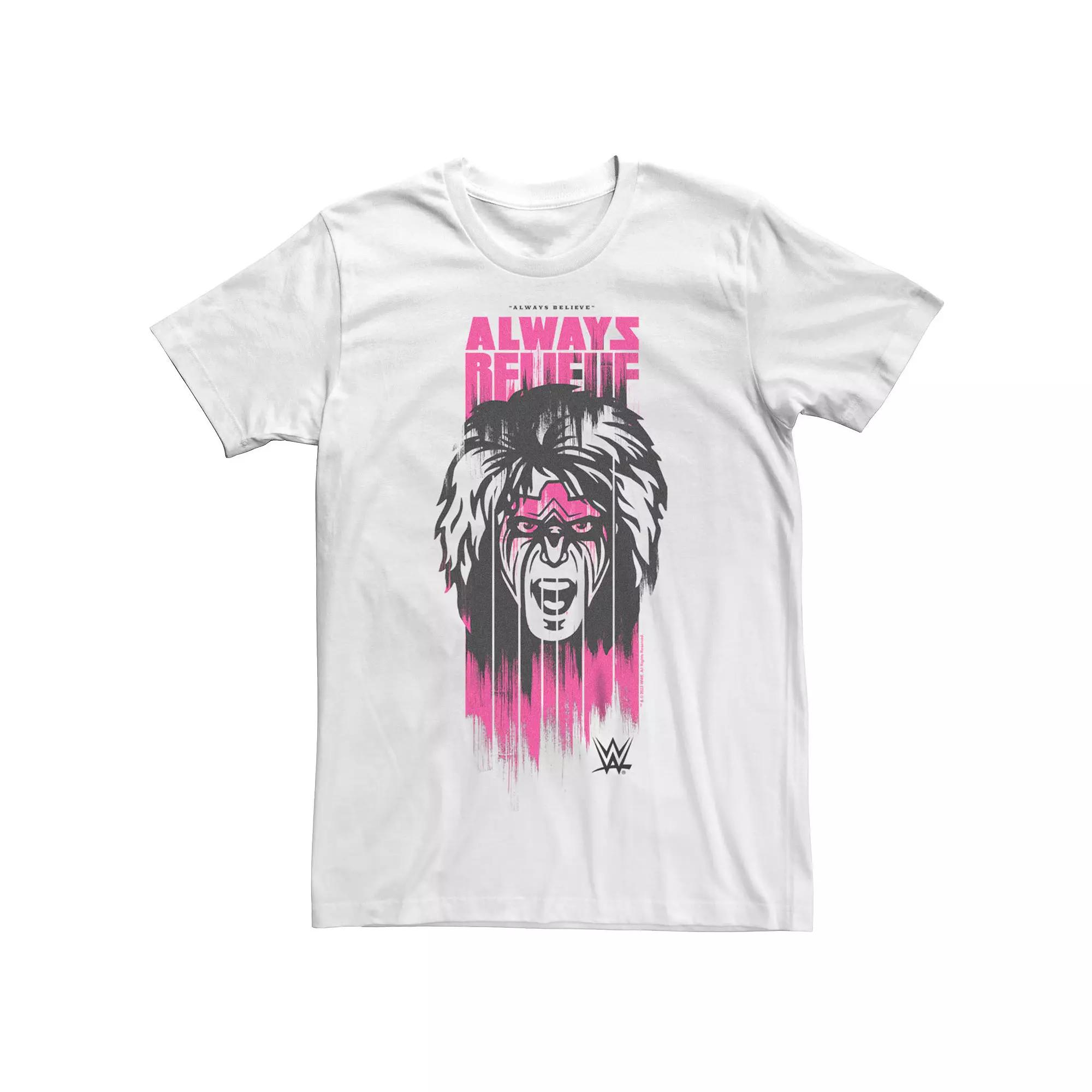 Big & Tall WWE Ultimate Warrior Always Believe Logo Tee, Men's,  Product Image