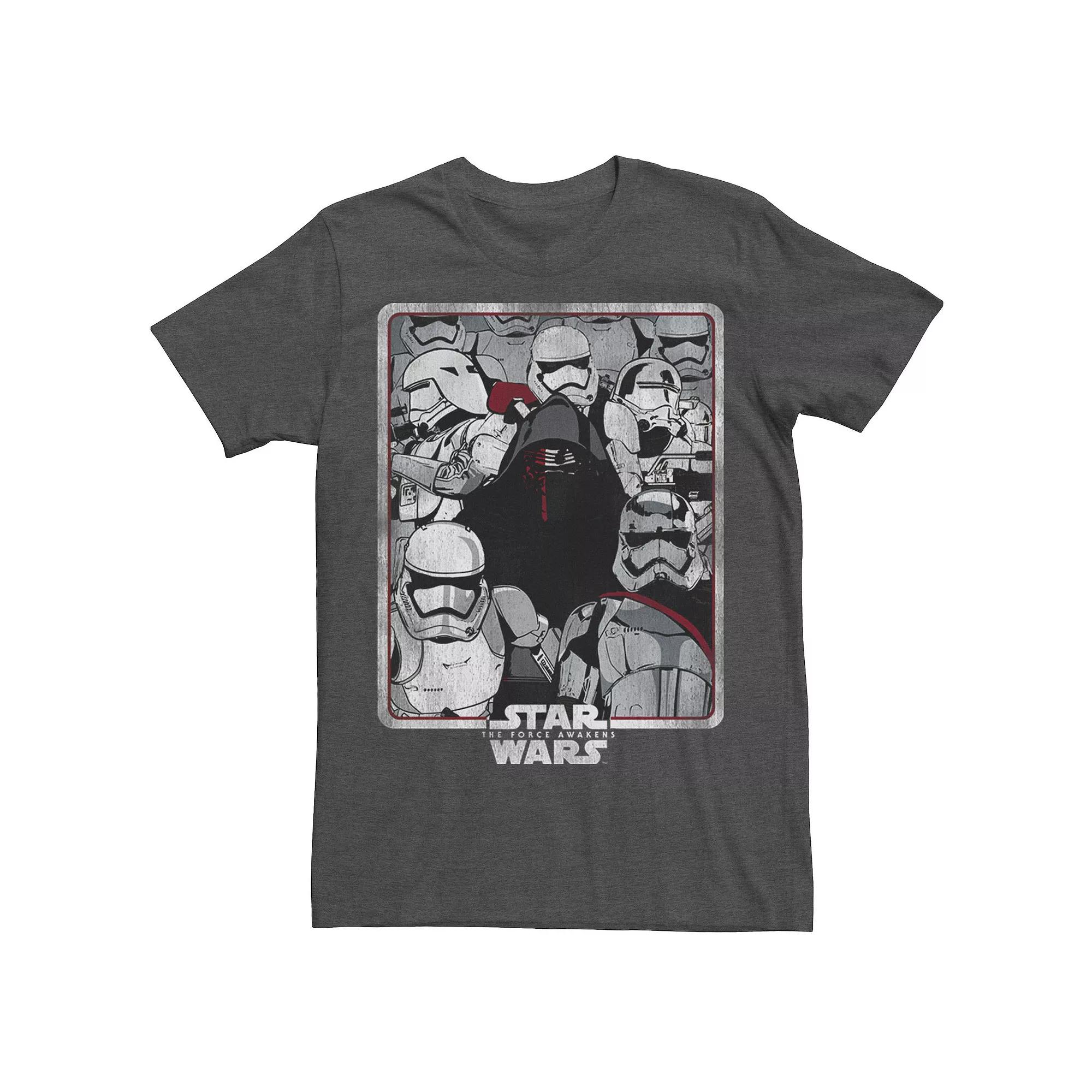 Men's Star Wars The Force Awakens Troopers & Kylo Ren Tee,  Product Image