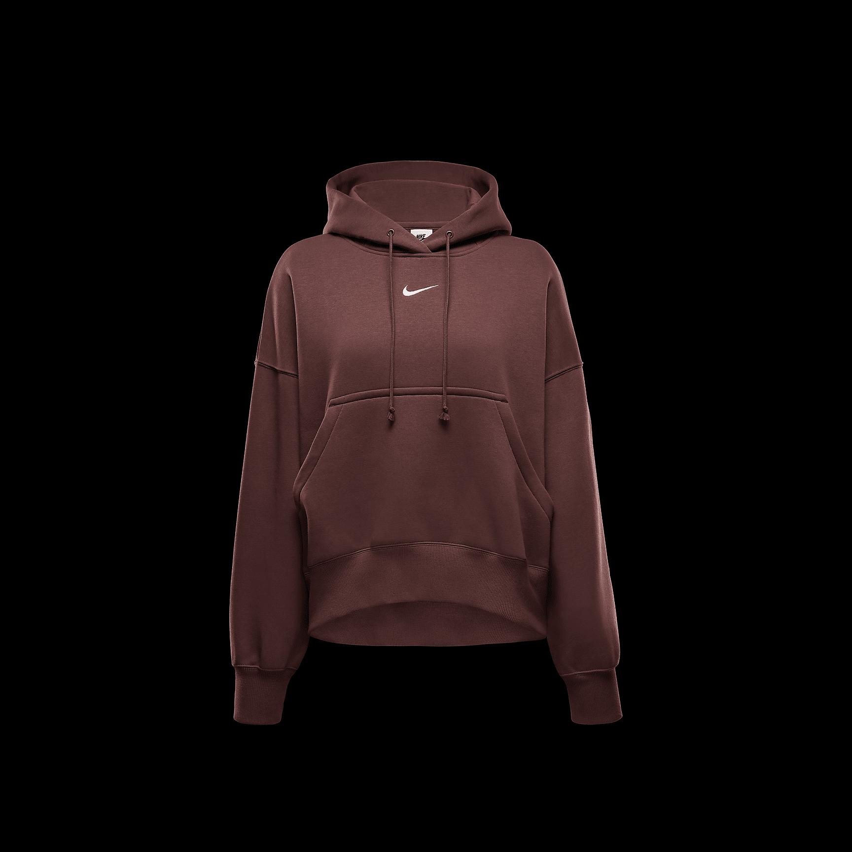 Womens Nike Sportswear Phoenix Fleece Over-Oversized Pullover Hoodie | DQ5858-218 Product Image