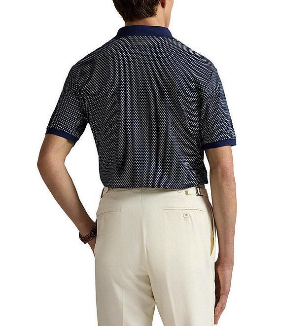 Polo Ralph Lauren Classic Fit Deco Print Soft Cotton Short Sleeve Polo Shirt Product Image