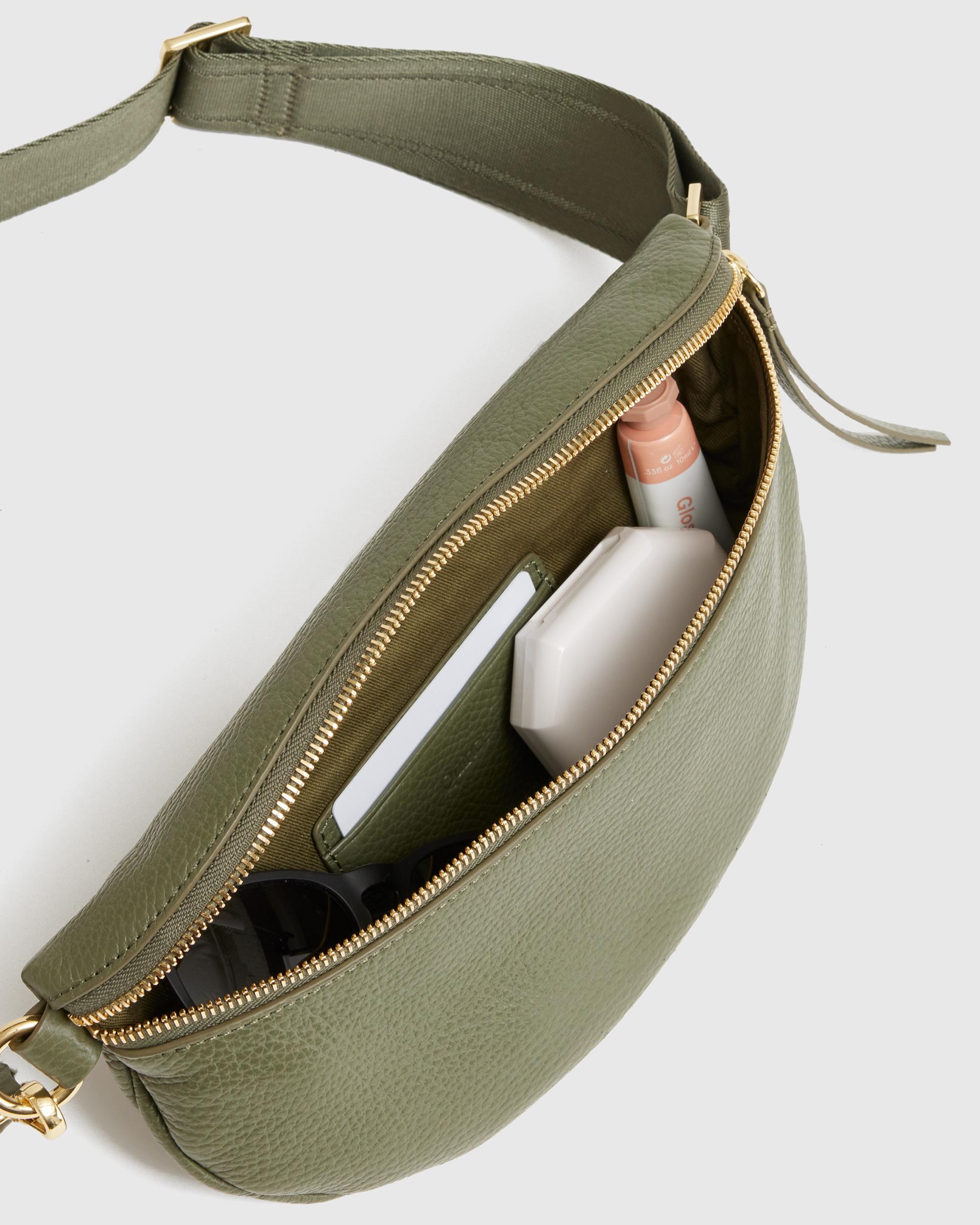 Quince | Women's Italian Pebbled Leather Sling Bag Italian Leather Product Image