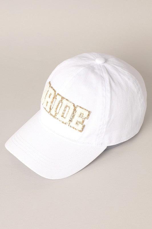 BRIDE Chenille Letter Patch Baseball Cap Product Image