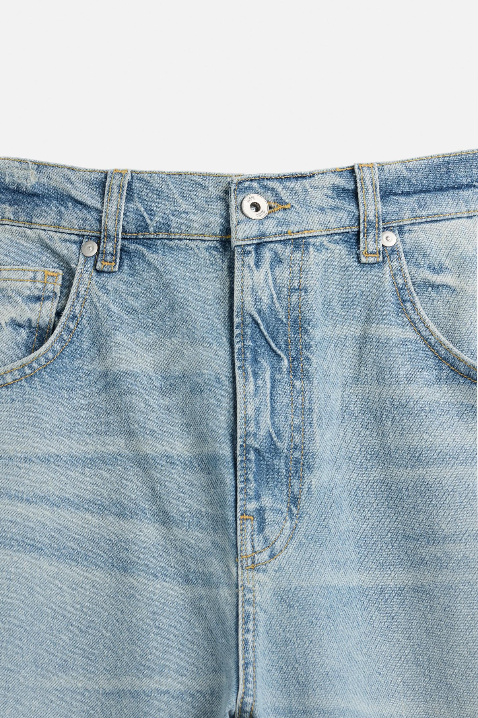 SEAMED BAGGY FIT JEANS Product Image