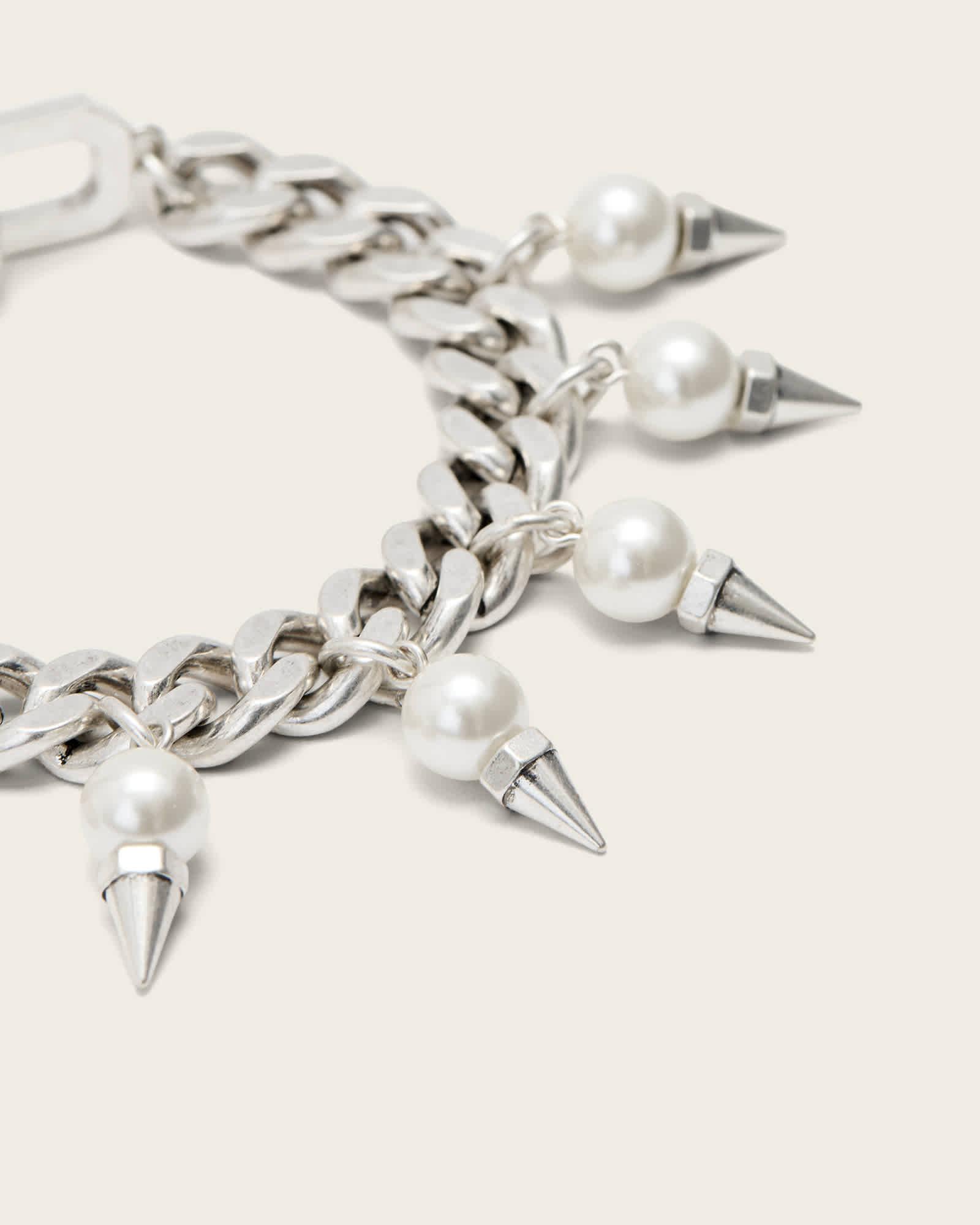 Ellie Hex Bracelet WARM BRASS | ALLSAINTS US Product Image