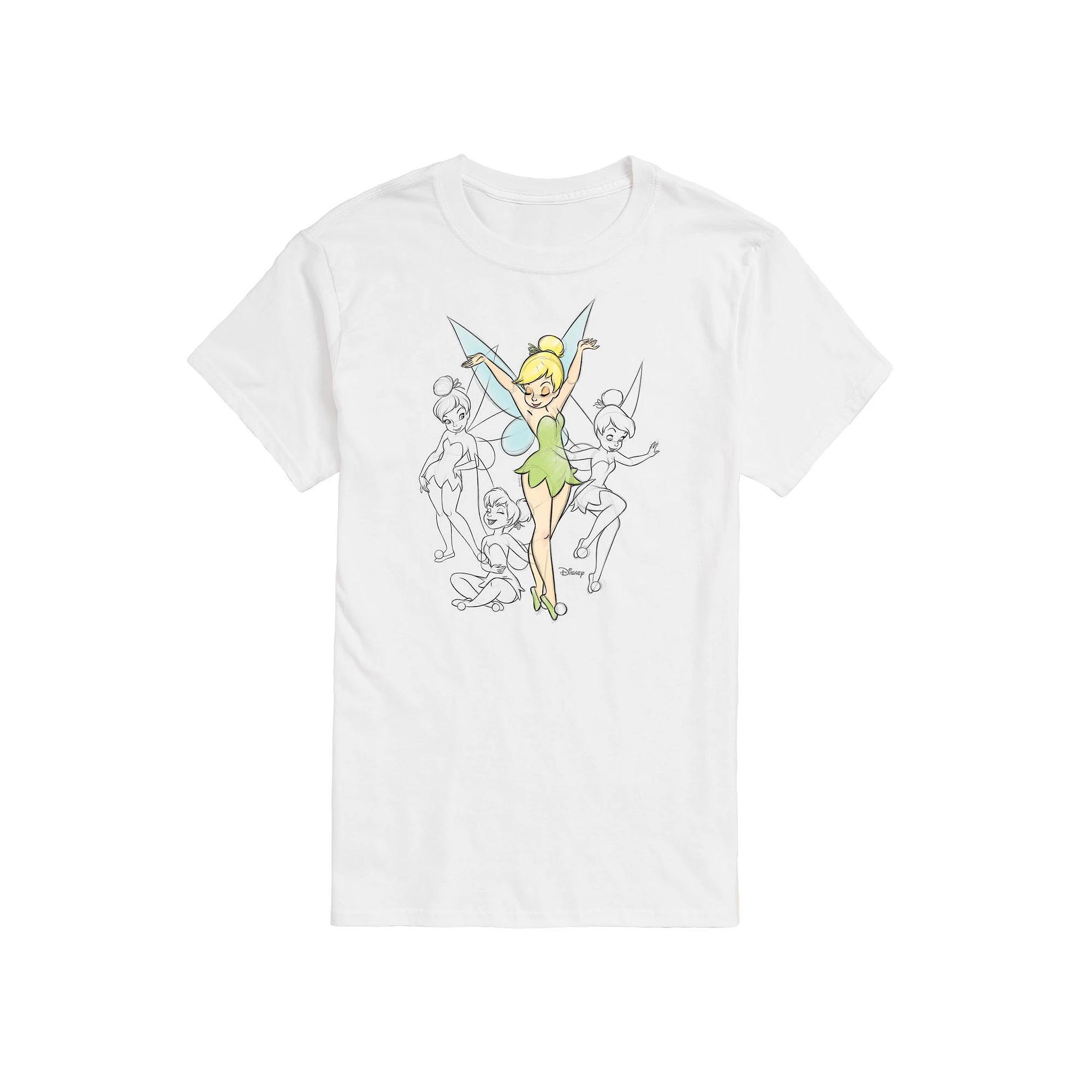 Disney's Tinker Bell Big & Tall Graphic Tee, Men's,  Product Image