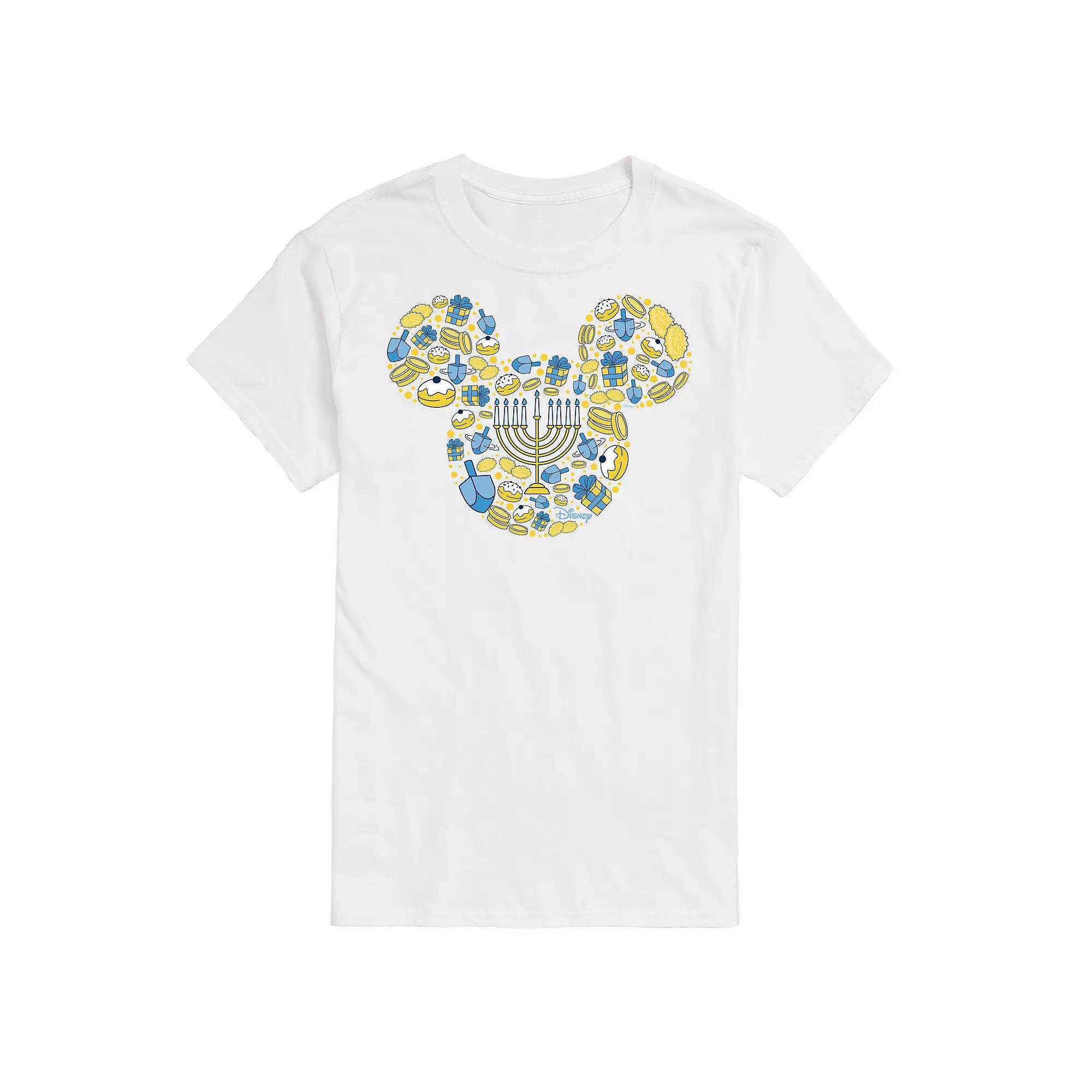 Disney's Mickey Mouse Hanukkah Graphic Tee, Men's,  Product Image