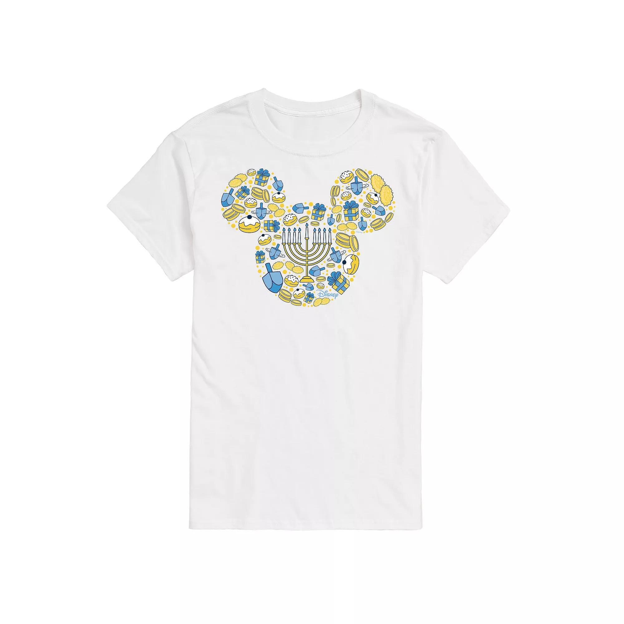 Disney's Mickey Mouse Hanukkah Graphic Tee, Men's,  Product Image