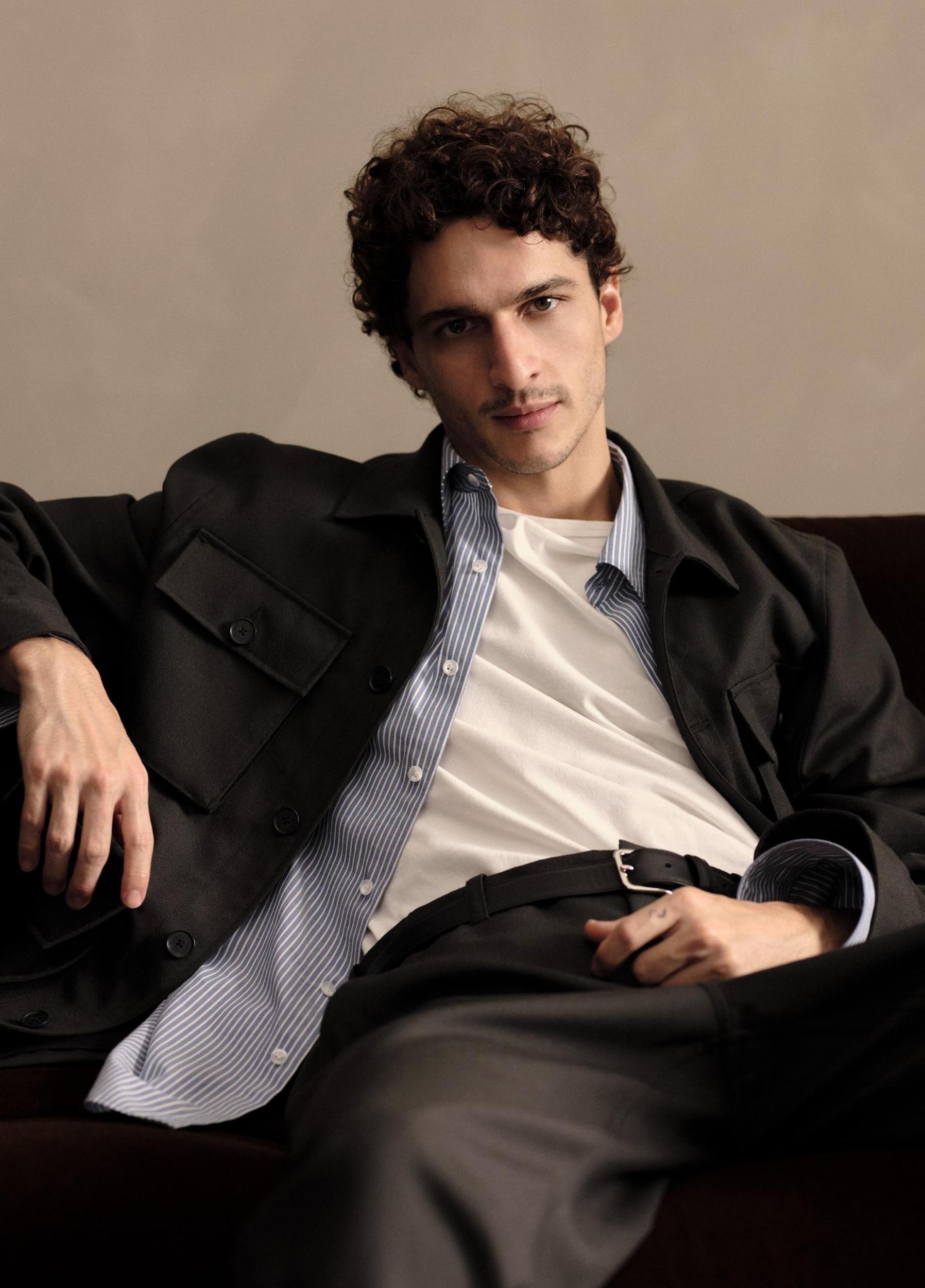 Italian Tropical Wool Field Jacket Product Image