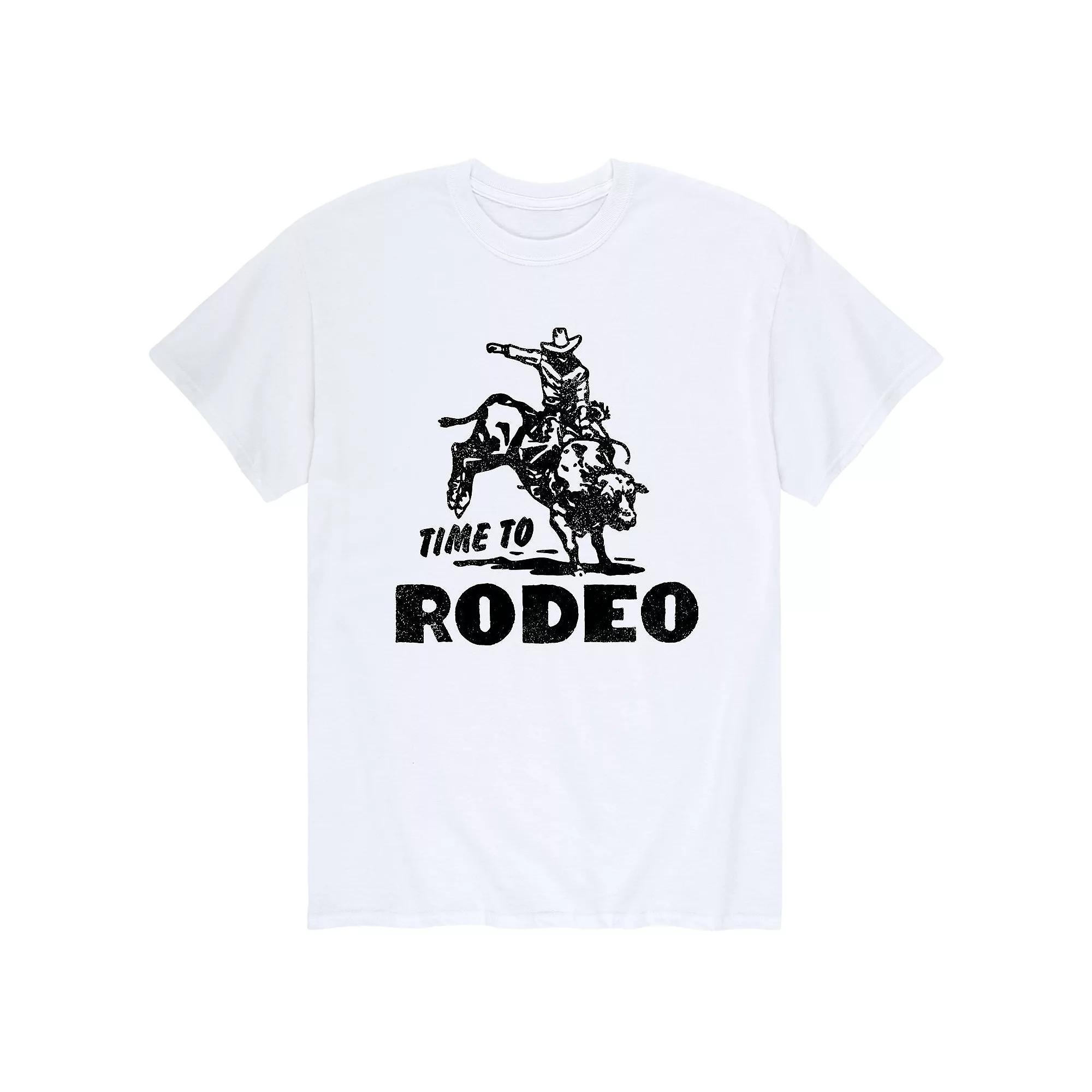 Men's Time To Rodeo Tee,  Product Image